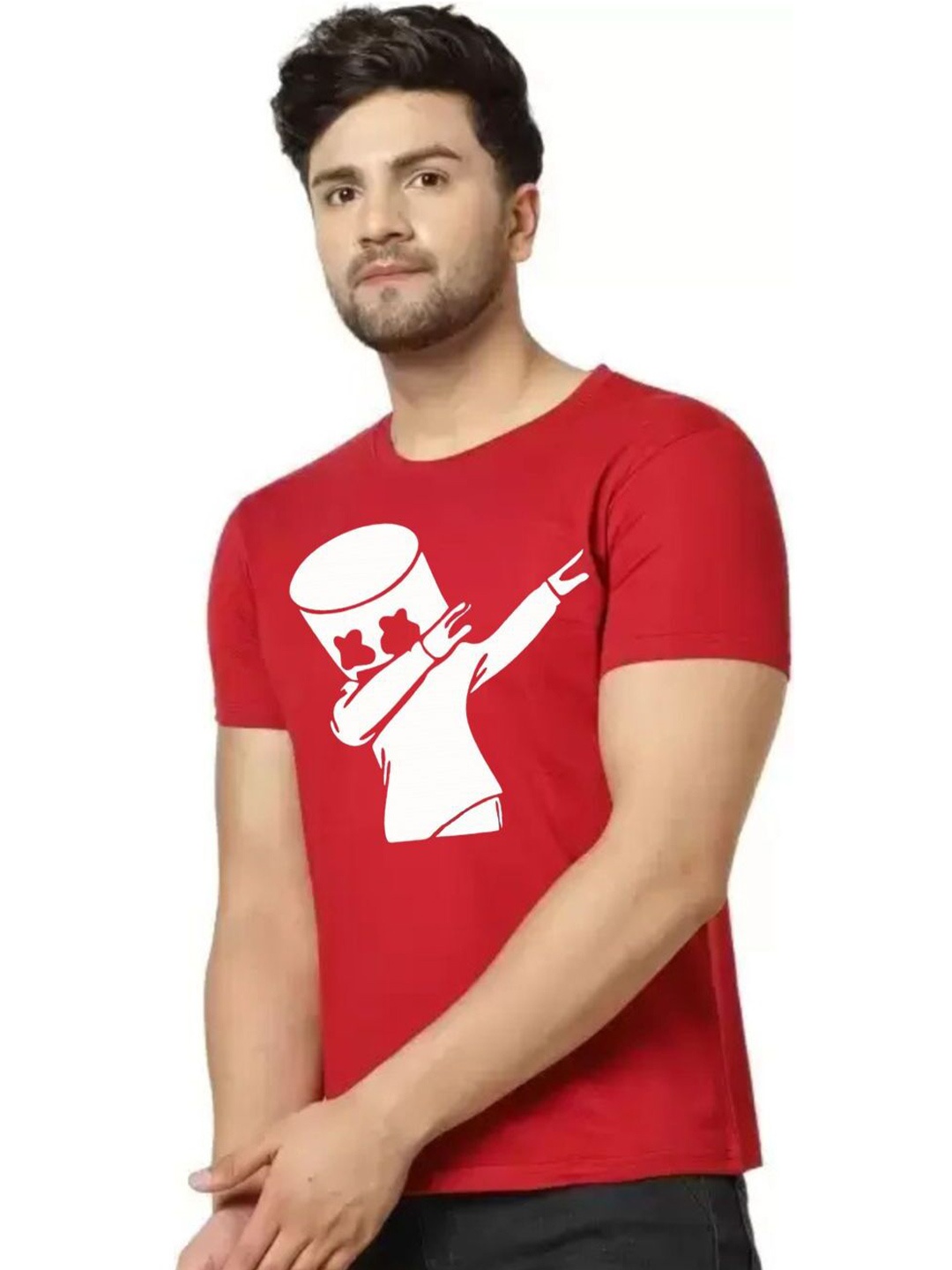

FABSTIEVE Men New Orleans Pelicans Neymar Printed T-shirt, Red