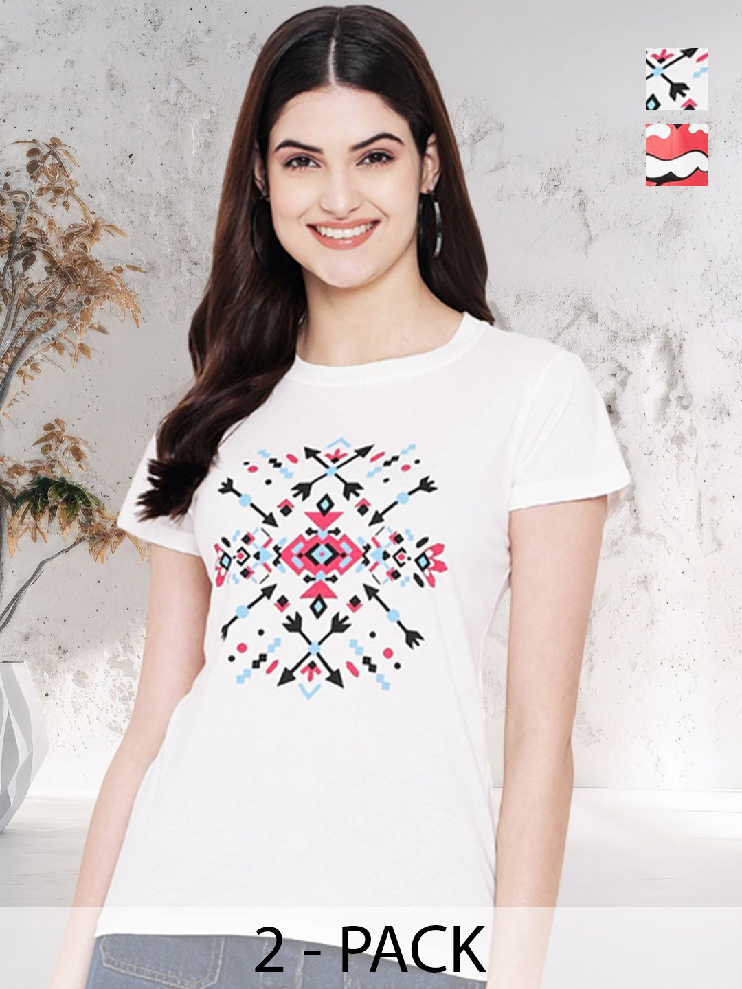 

Metronaut Women Typography 2 Wonder Woman Printed Applique T-shirt, Multi