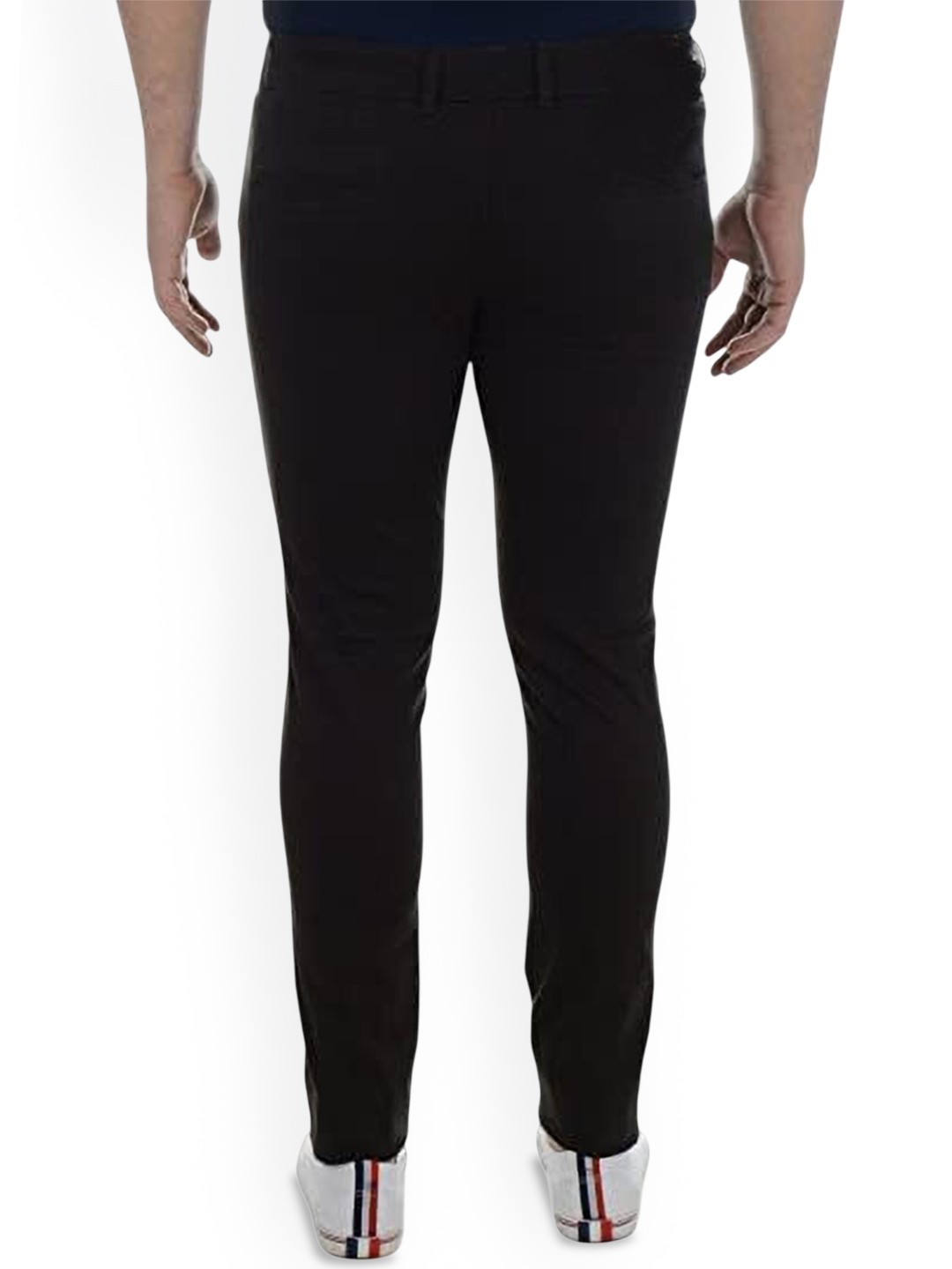 

COMFITS Men Classic Slash Knee Stretchable Jeans, Black
