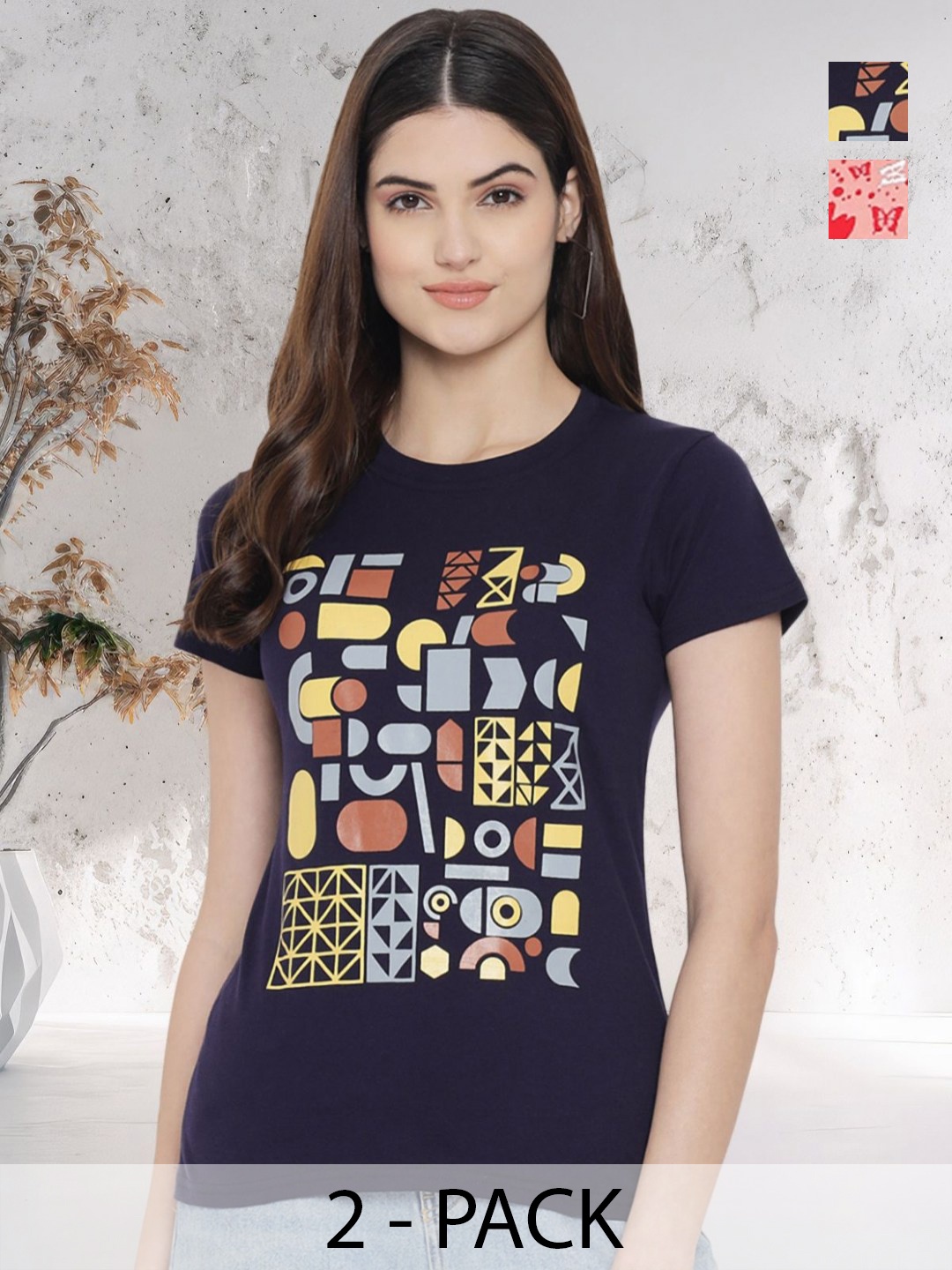

Metronaut Women Typography 2 Wonder Woman Printed Applique T-shirt, Multi