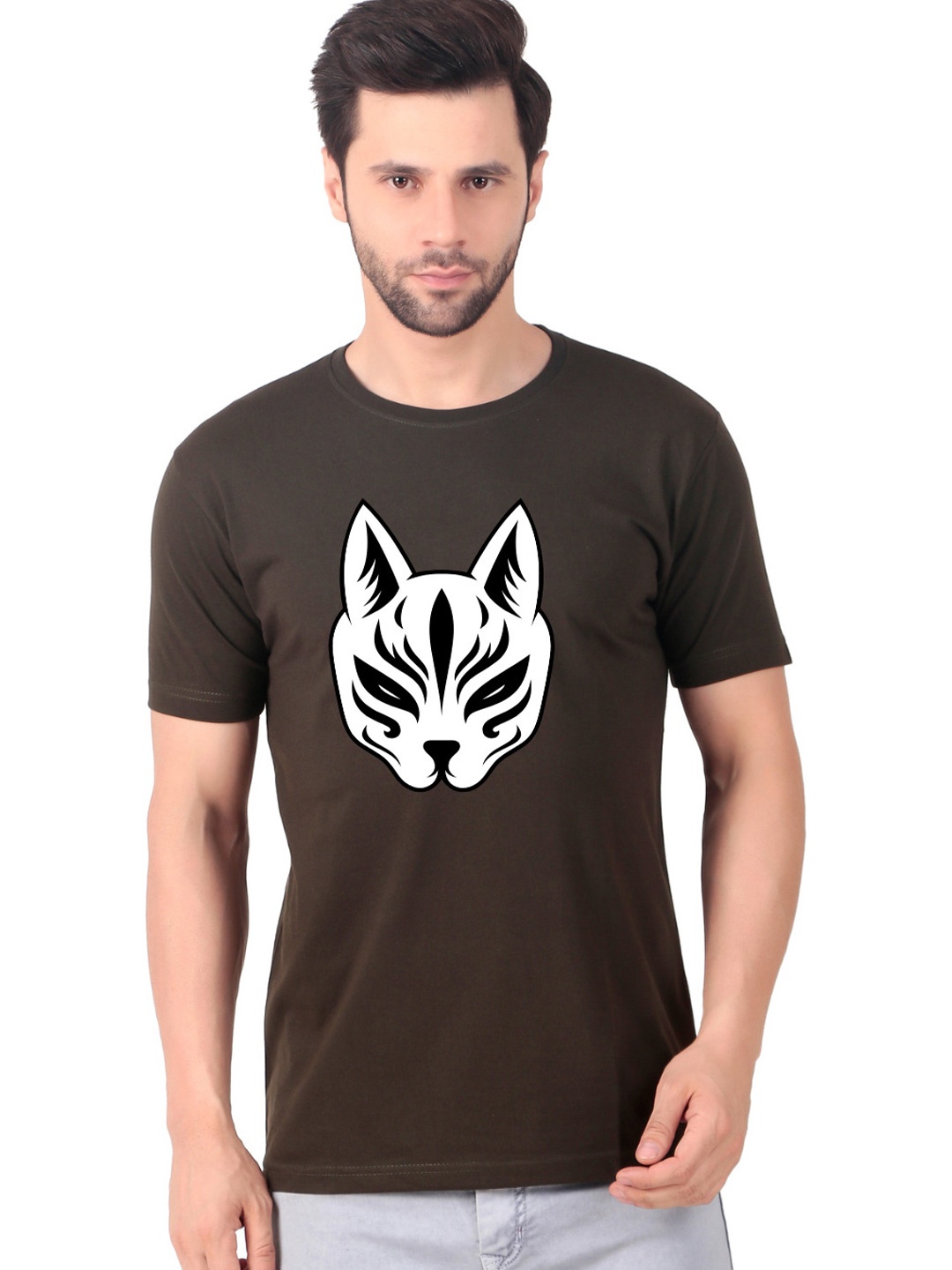 

FABSTIEVE Men New Orleans Pelicans Neymar Printed T-shirt, Brown