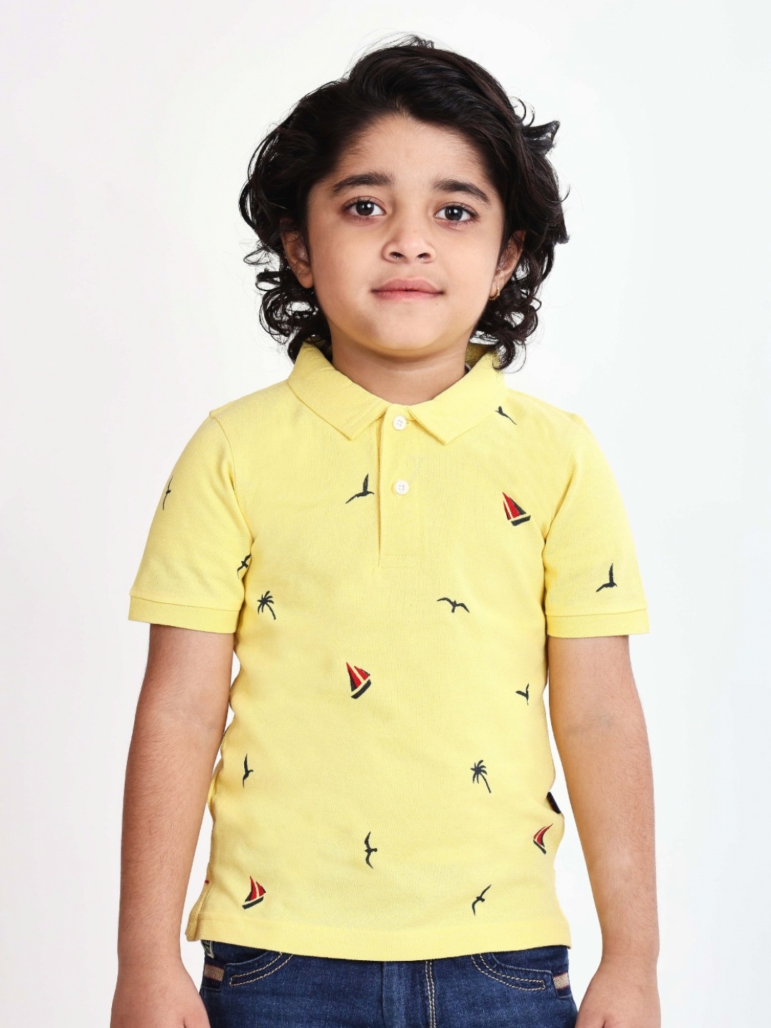 

Killer Boys Printed Pure Cotton T-shirt, Cream