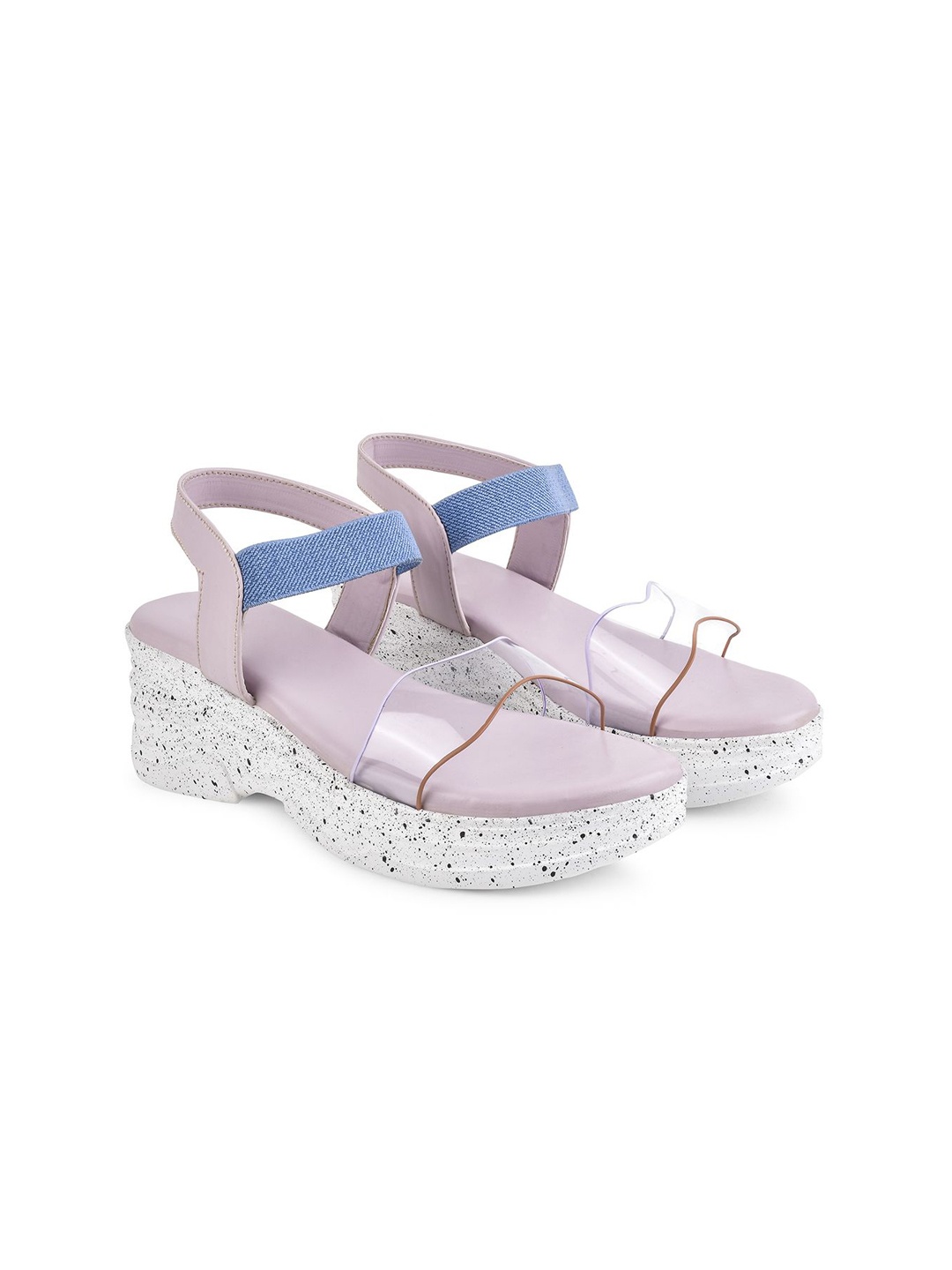 

JM Looks Girls Wedge Sandals, Lavender