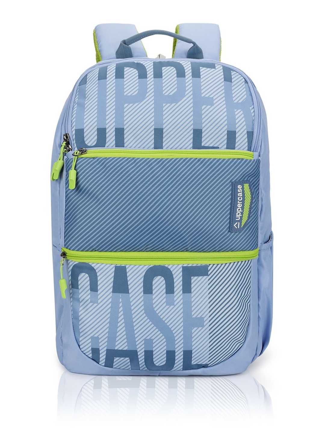 

uppercase Unisex Typography Backpack, Blue
