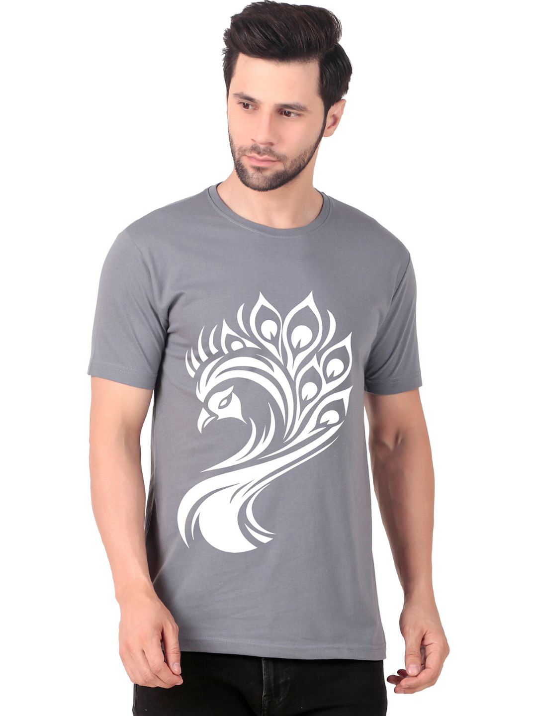 

FABSTIEVE Men New Orleans Pelicans Neymar Printed T-shirt, Grey