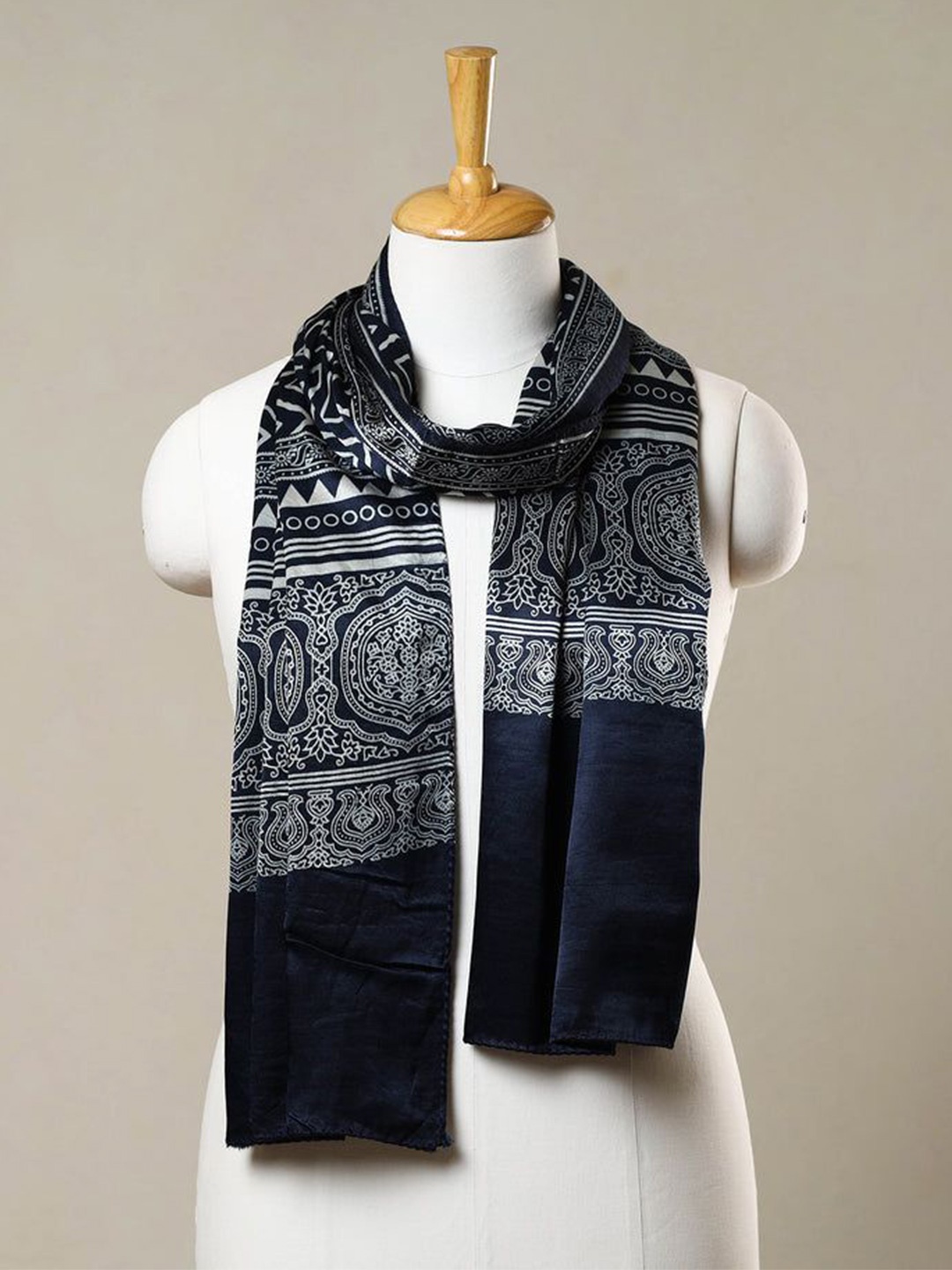 

iTokri Women Printed Stole, Blue