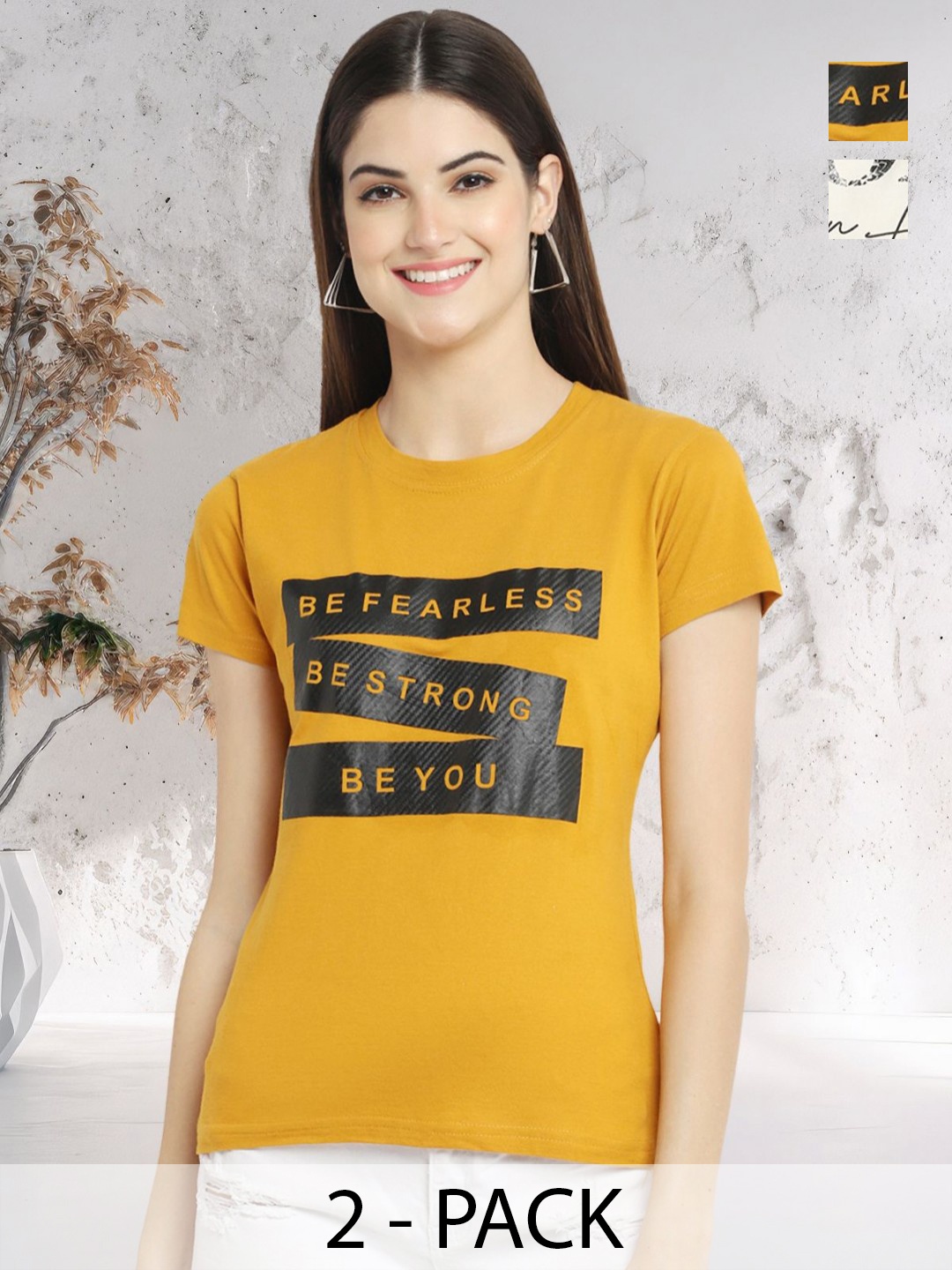 

Metronaut Women Typography 2 Wonder Woman Printed Applique T-shirt, Multi
