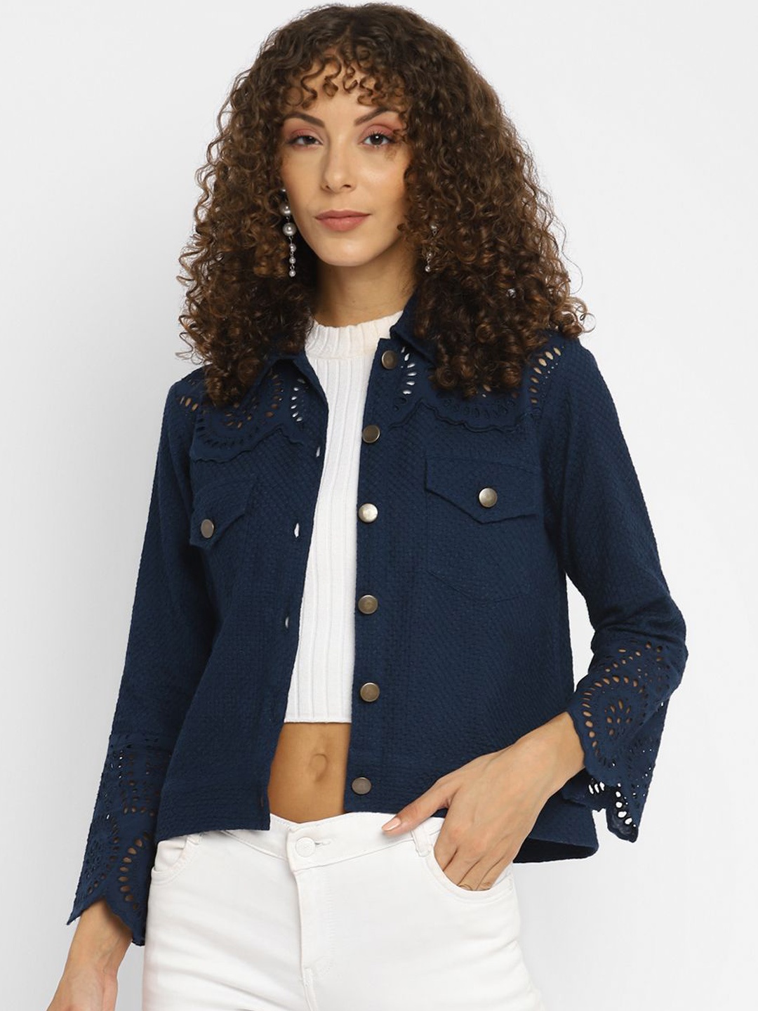 

Taurus Women Denim Jacket, Blue