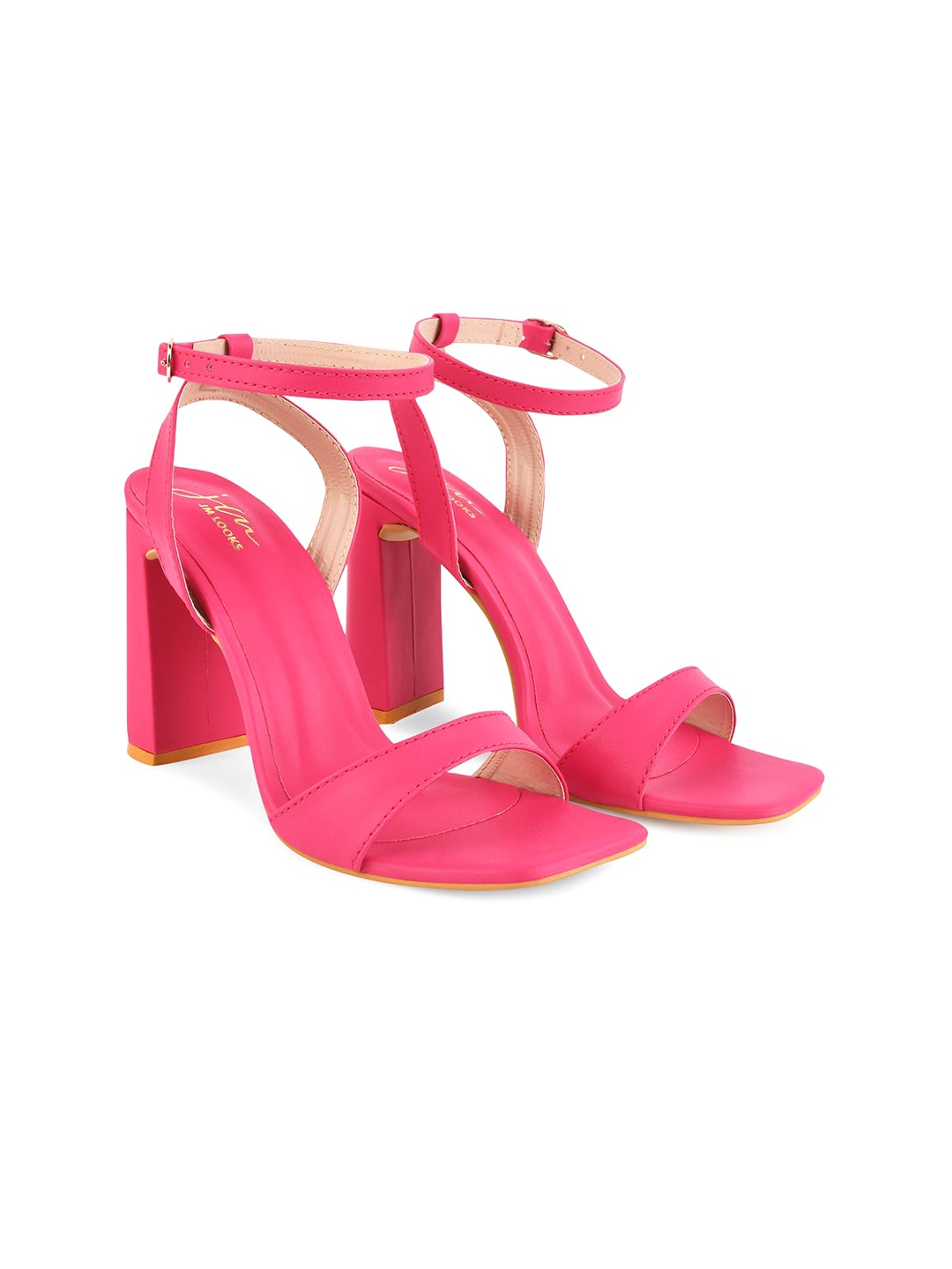 

JM Looks Girls Block Sandals, Red