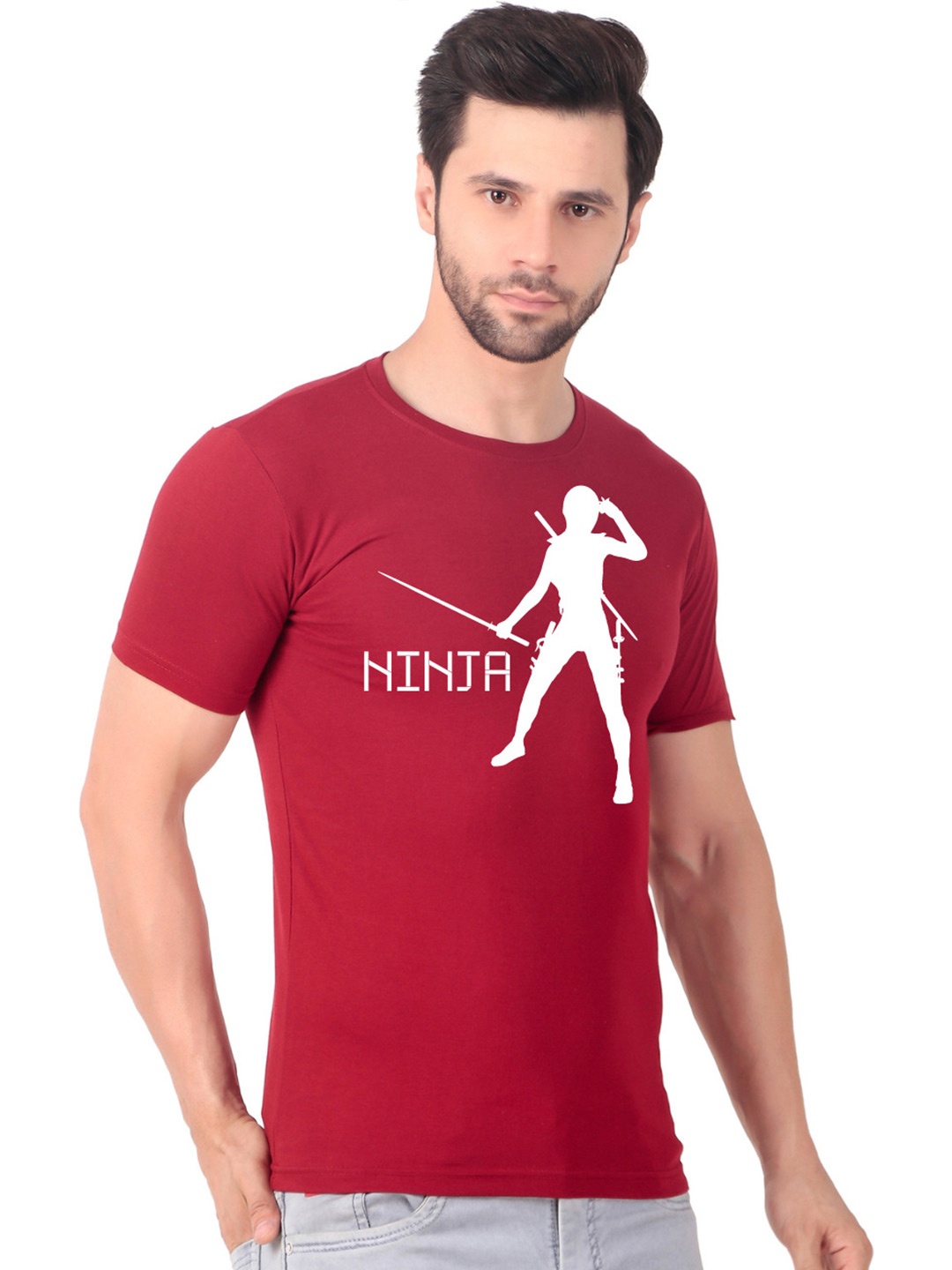 

FABSTIEVE Men New Orleans Pelicans Neymar Printed T-shirt, Red