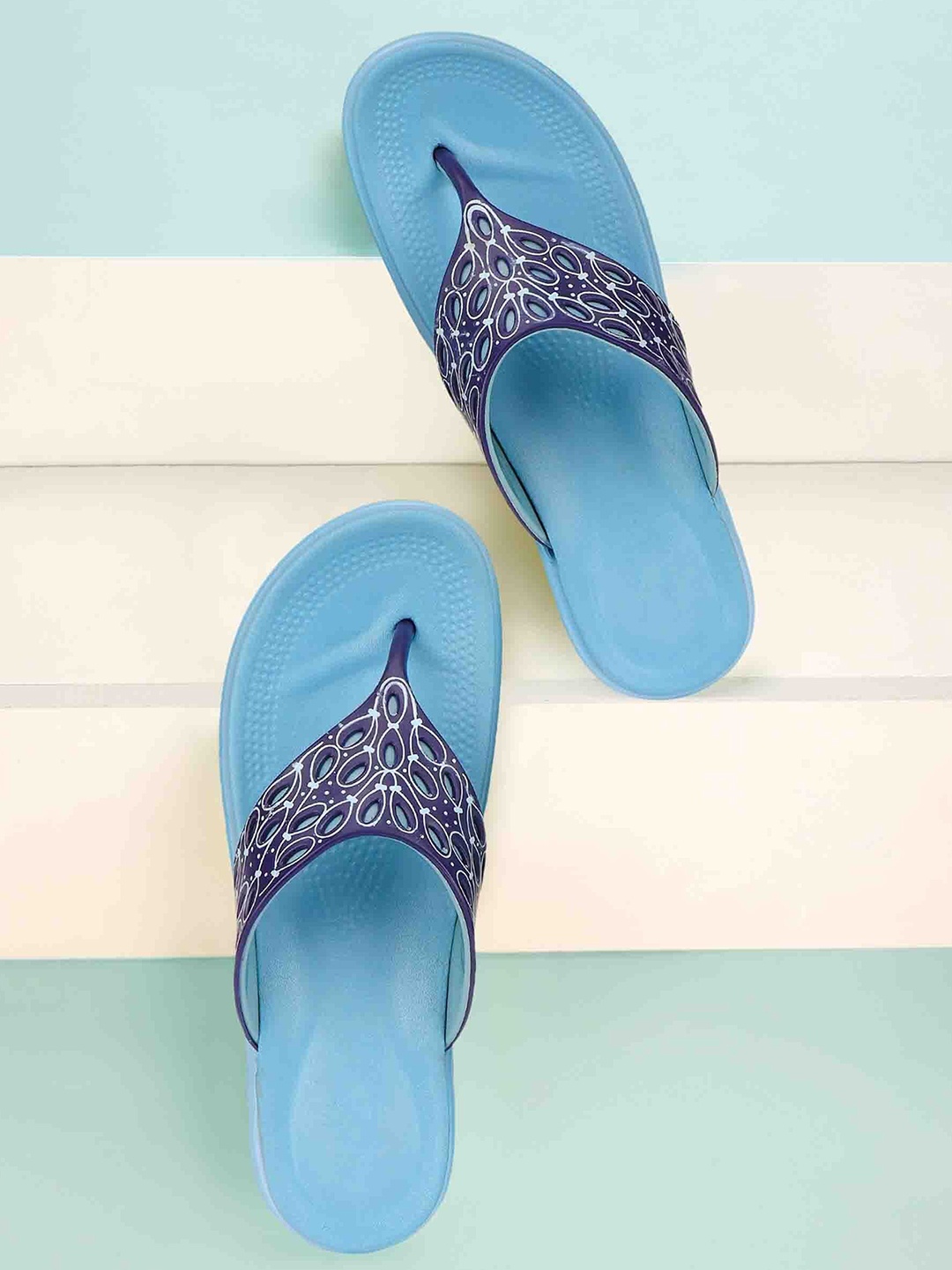 

PENNEN Women Stylish High Quality Flats, Blue