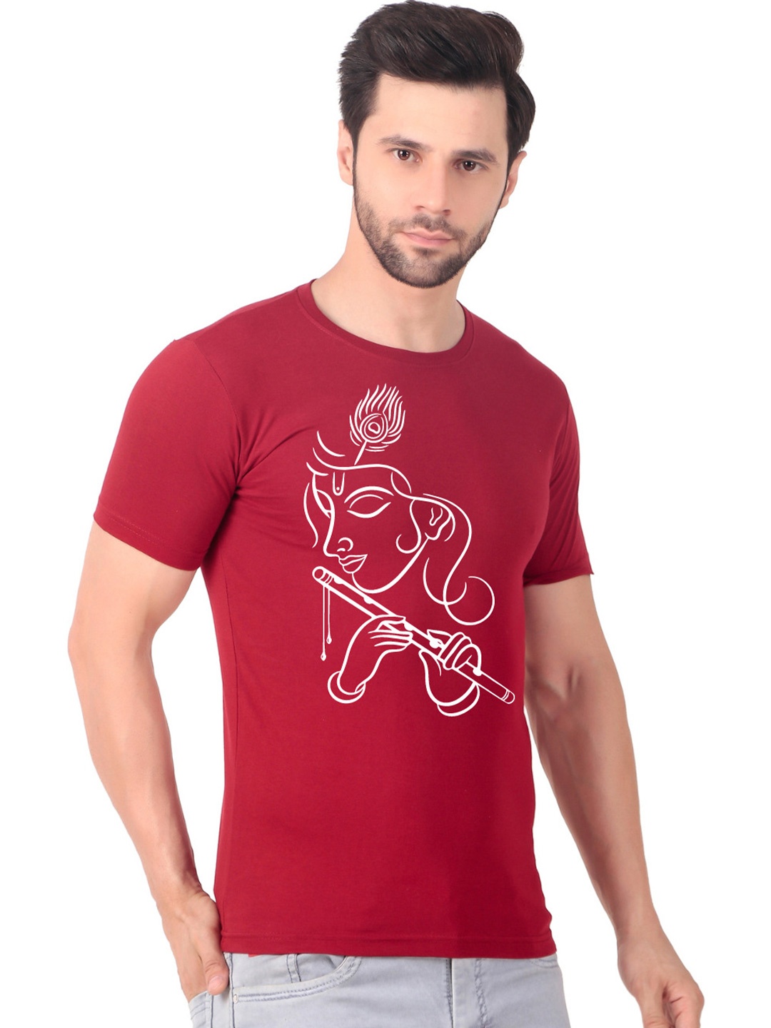 

FABSTIEVE Men New Orleans Pelicans Neymar Printed T-shirt, Red