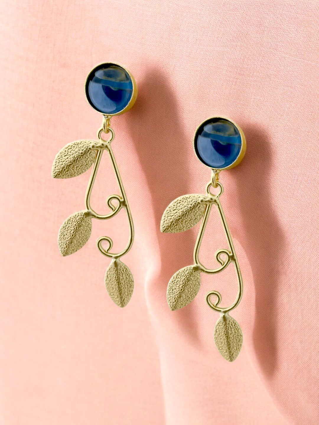 

TISHUL JEWELS Classic Drop Earrings, Blue