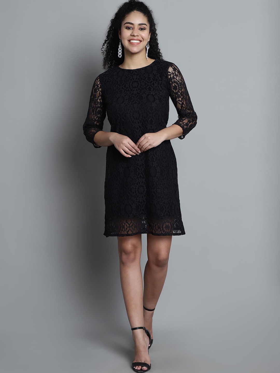 

SZN T-shirt Dress, Black