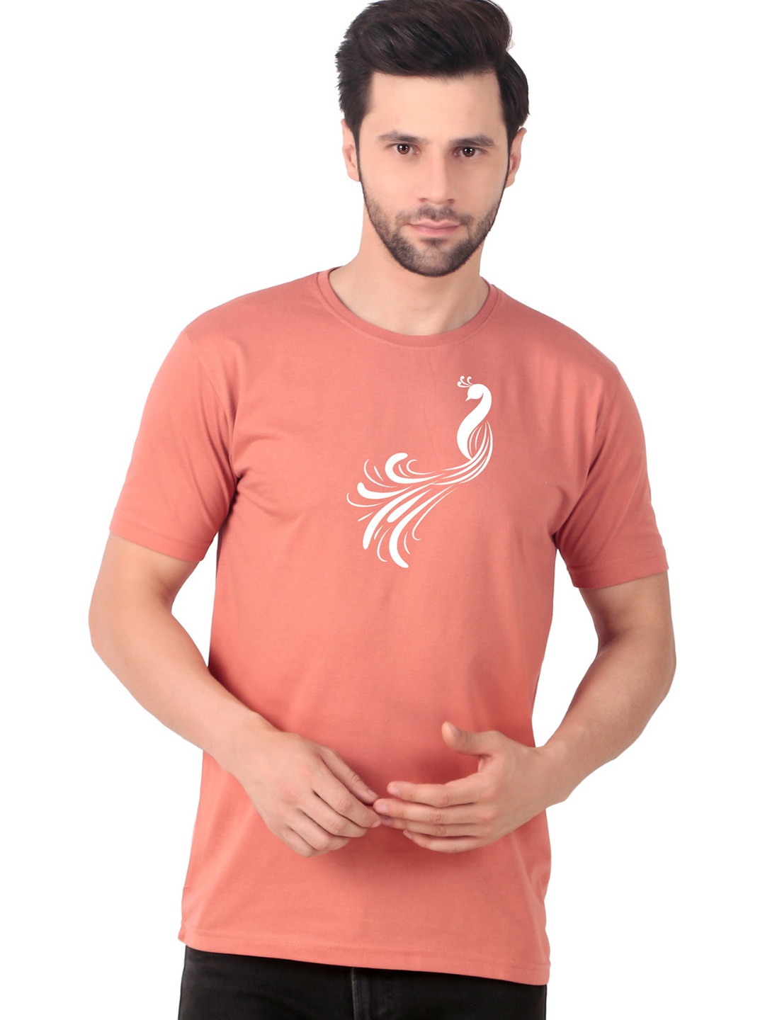 

FABSTIEVE Men New Orleans Pelicans Neymar Printed T-shirt, Pink