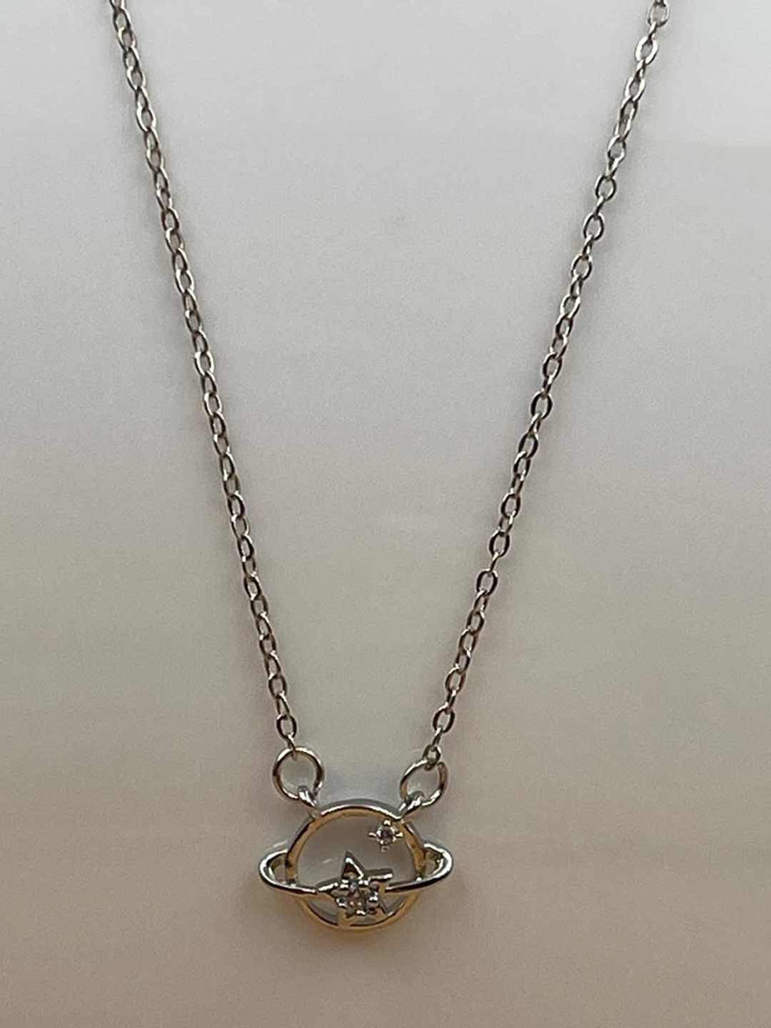 

DRAMATIC EFFECT Silver-Plated Necklace