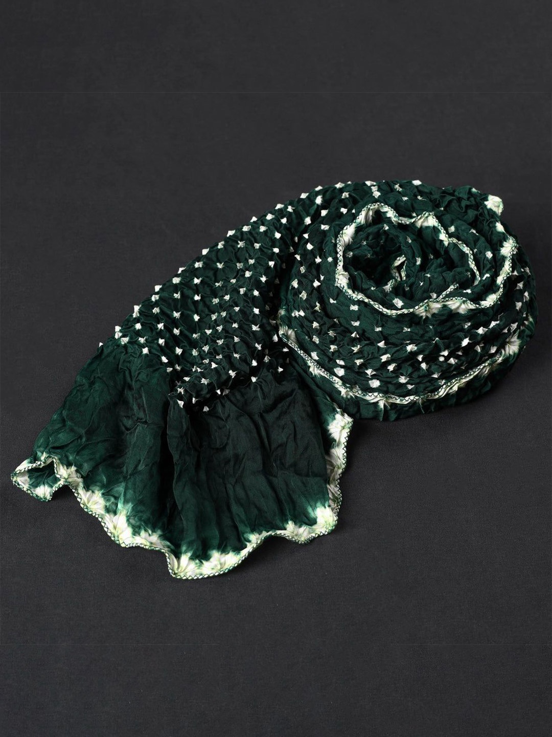 

iTokri Women Printed Stole, Green