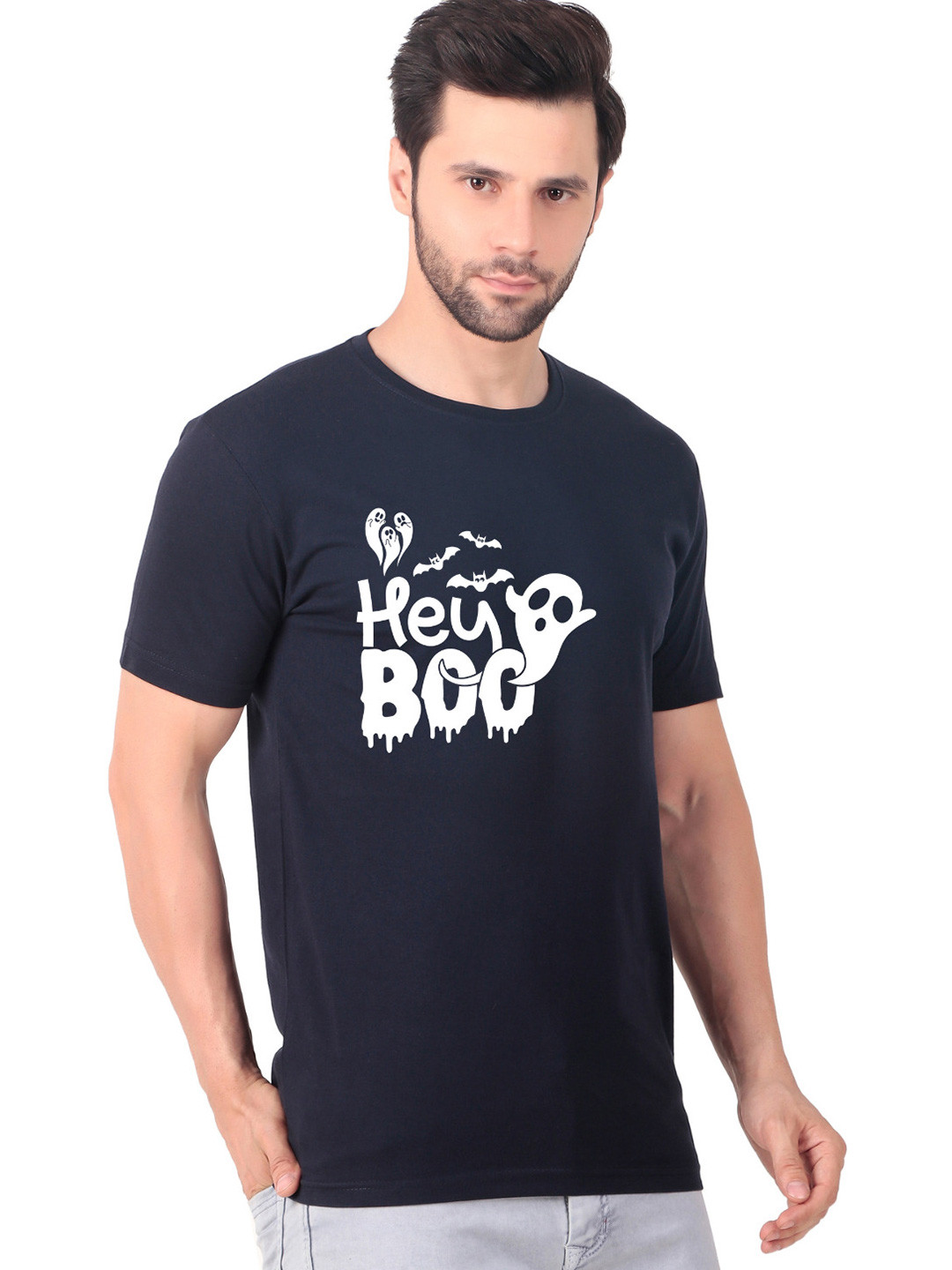 

FABSTIEVE Men New Orleans Pelicans Neymar Printed T-shirt, Navy blue
