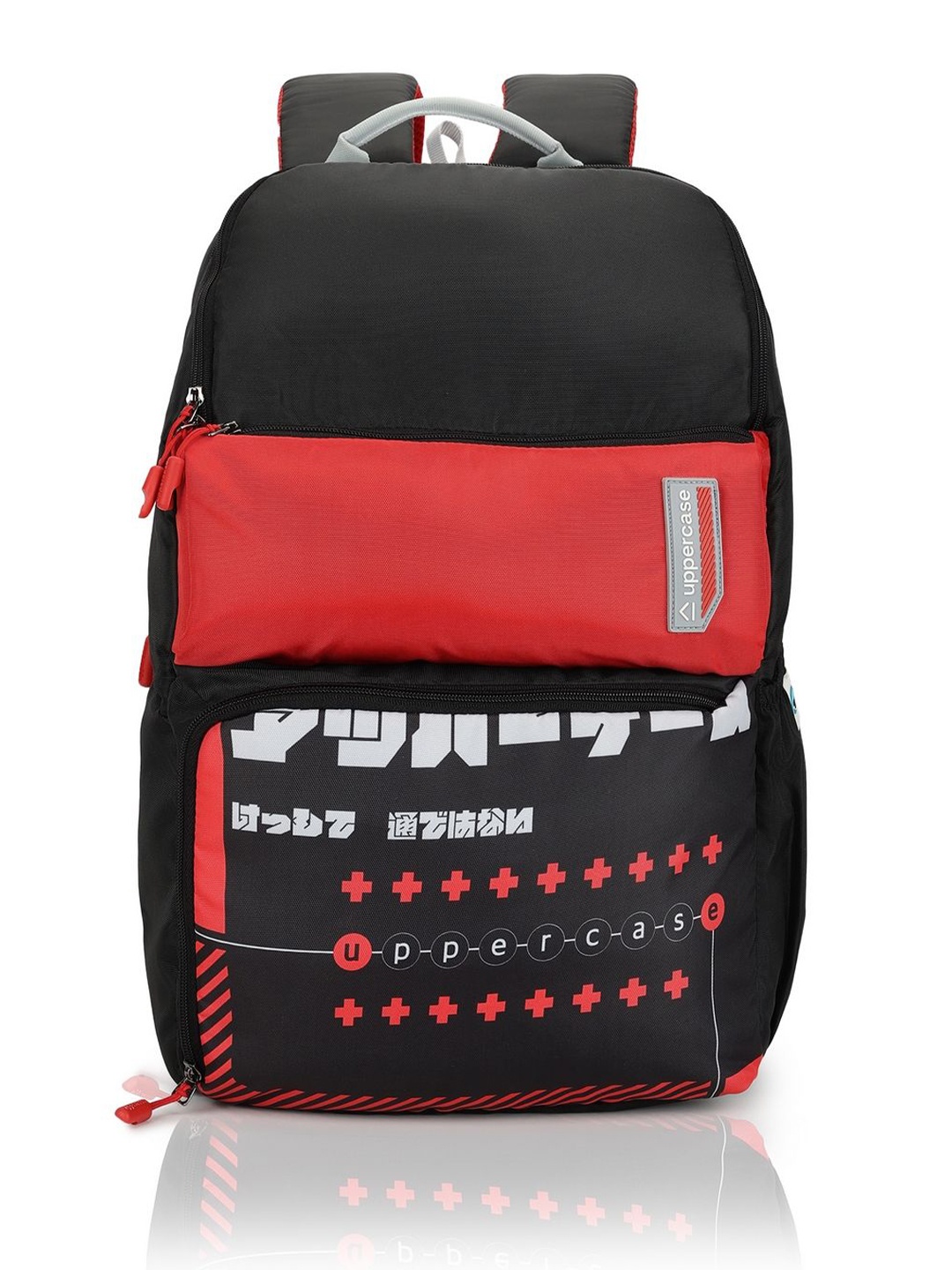 

uppercase Unisex Graphic Backpack, Black