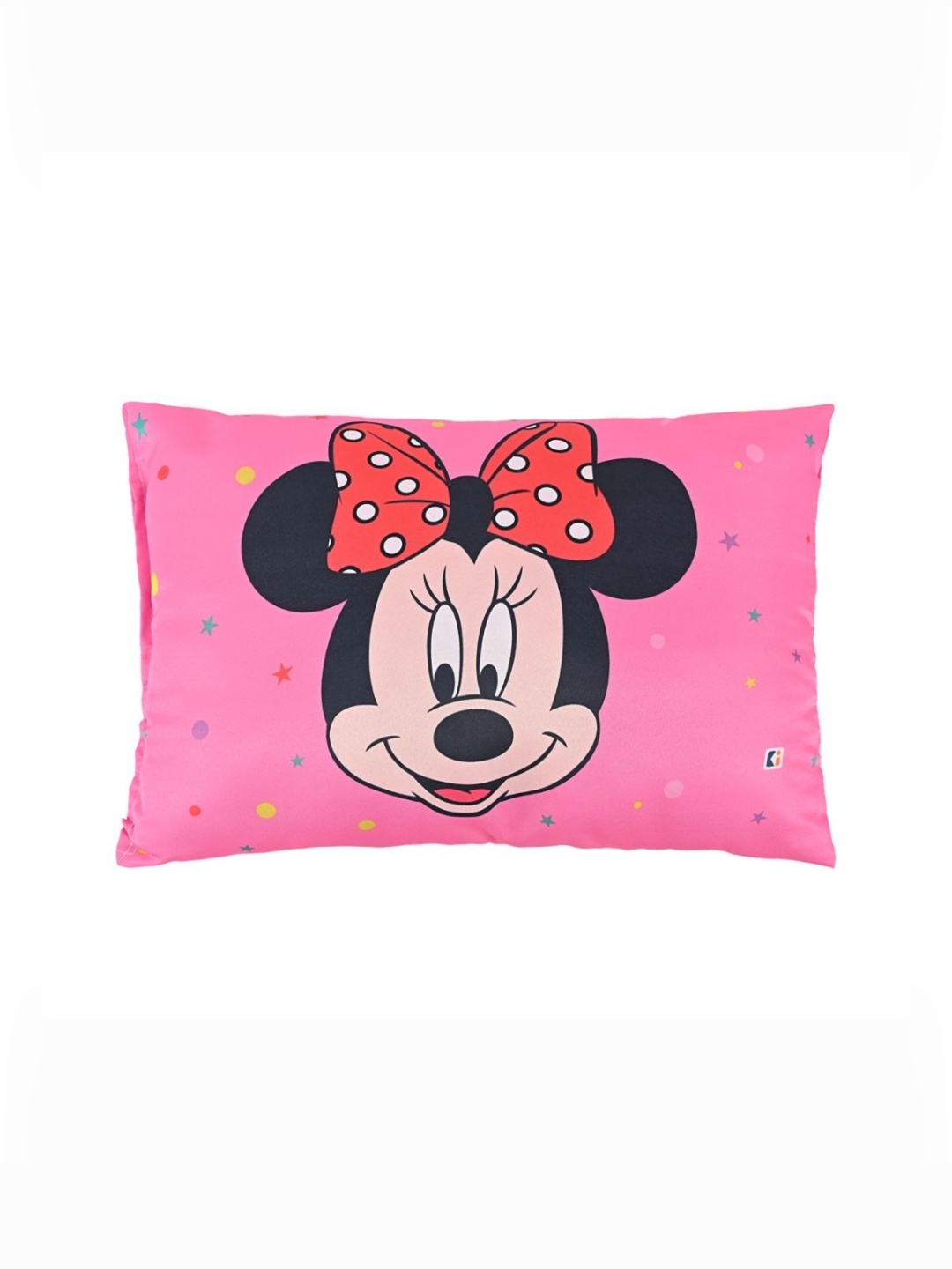

Aura Pink Memory Foam Filled Cotton Ultra Soft Baby Pillow