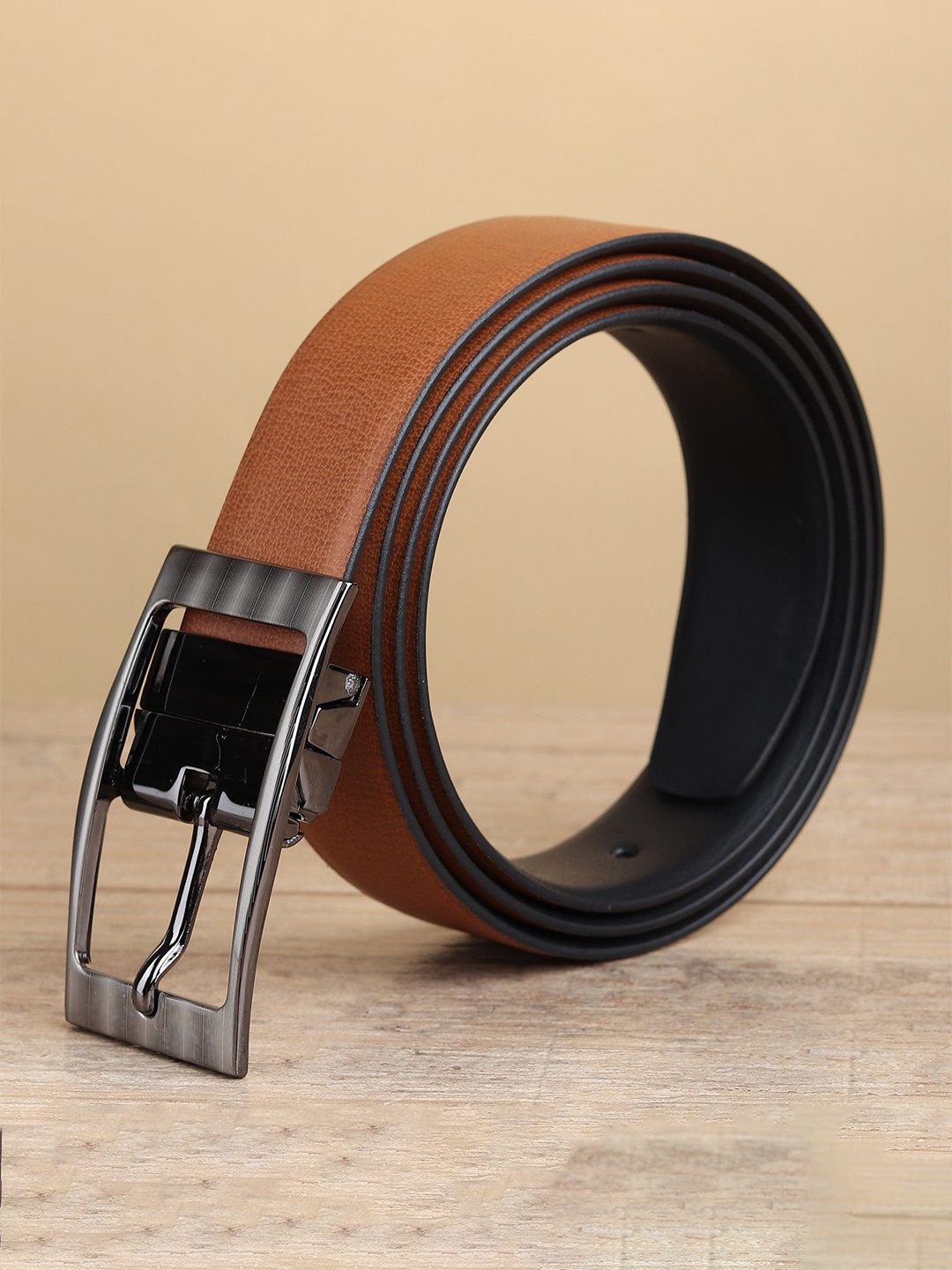 

Killer Men Reversible Formal Belt, Tan