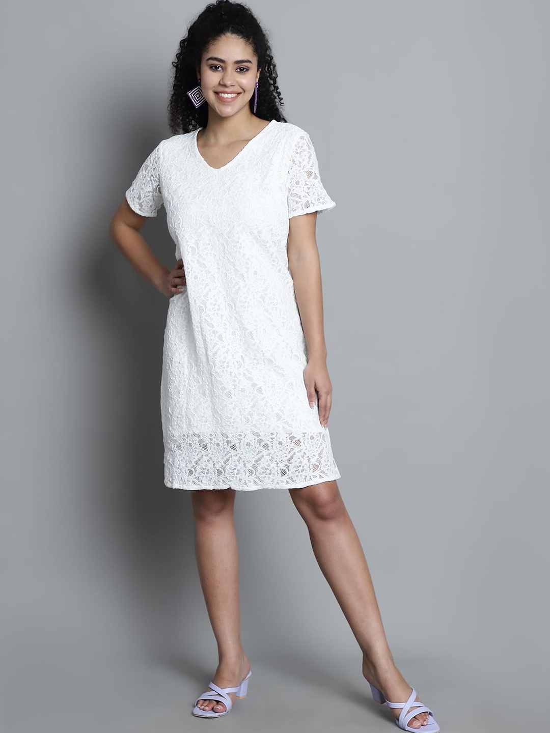 

SZN T-shirt Dress, White