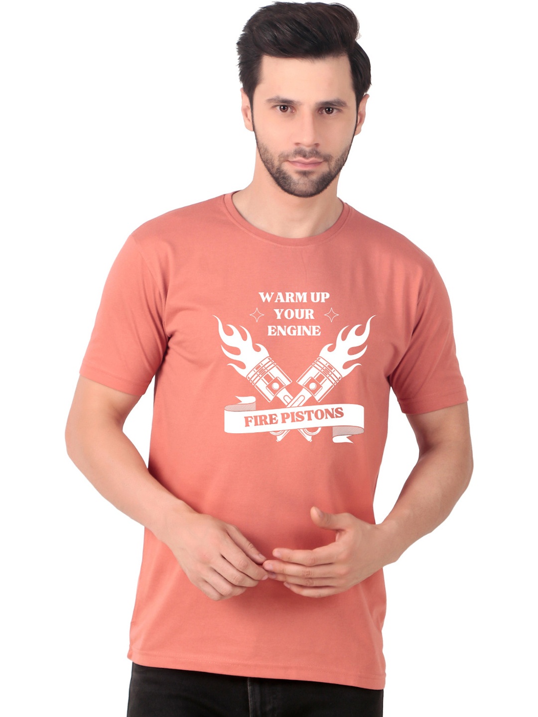 

FABSTIEVE Men New Orleans Pelicans Neymar Printed T-shirt, Pink