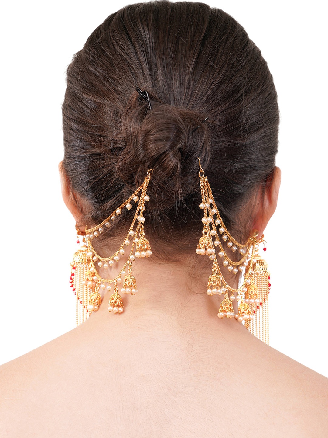 

Z HOME Contemporary Drop Earrings, Gold