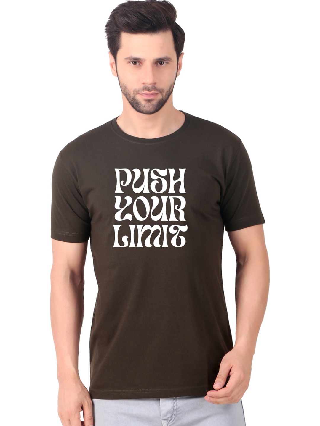 

FABSTIEVE Men New Orleans Pelicans Neymar Printed T-shirt, Brown
