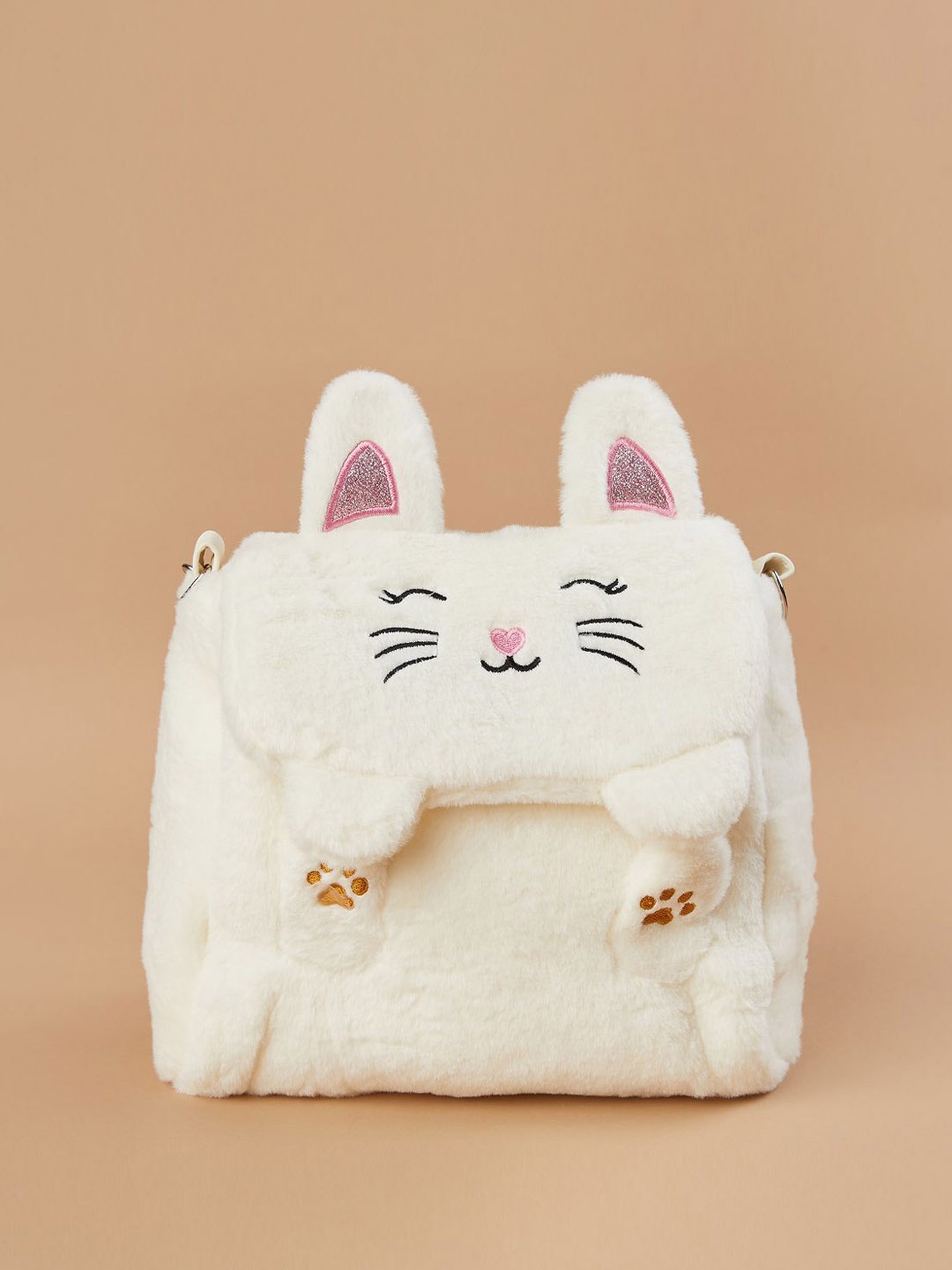 

Ginger by Lifestyle Structured Handheld Bag with Tasselled, White