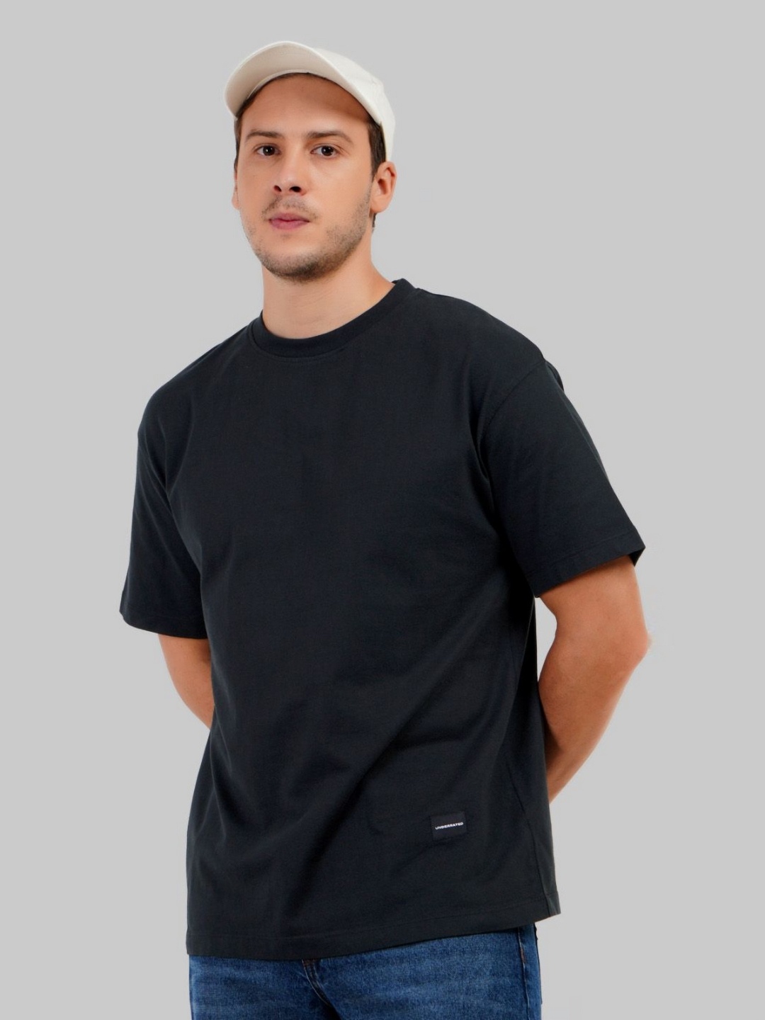 

Underrated Club Men Printed Bio Finish T-Shirt, Black