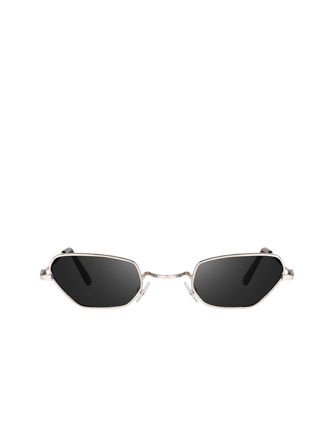 

HAYDEN haiza Unisex Square Sunglasses with UV Protected Lens, Black