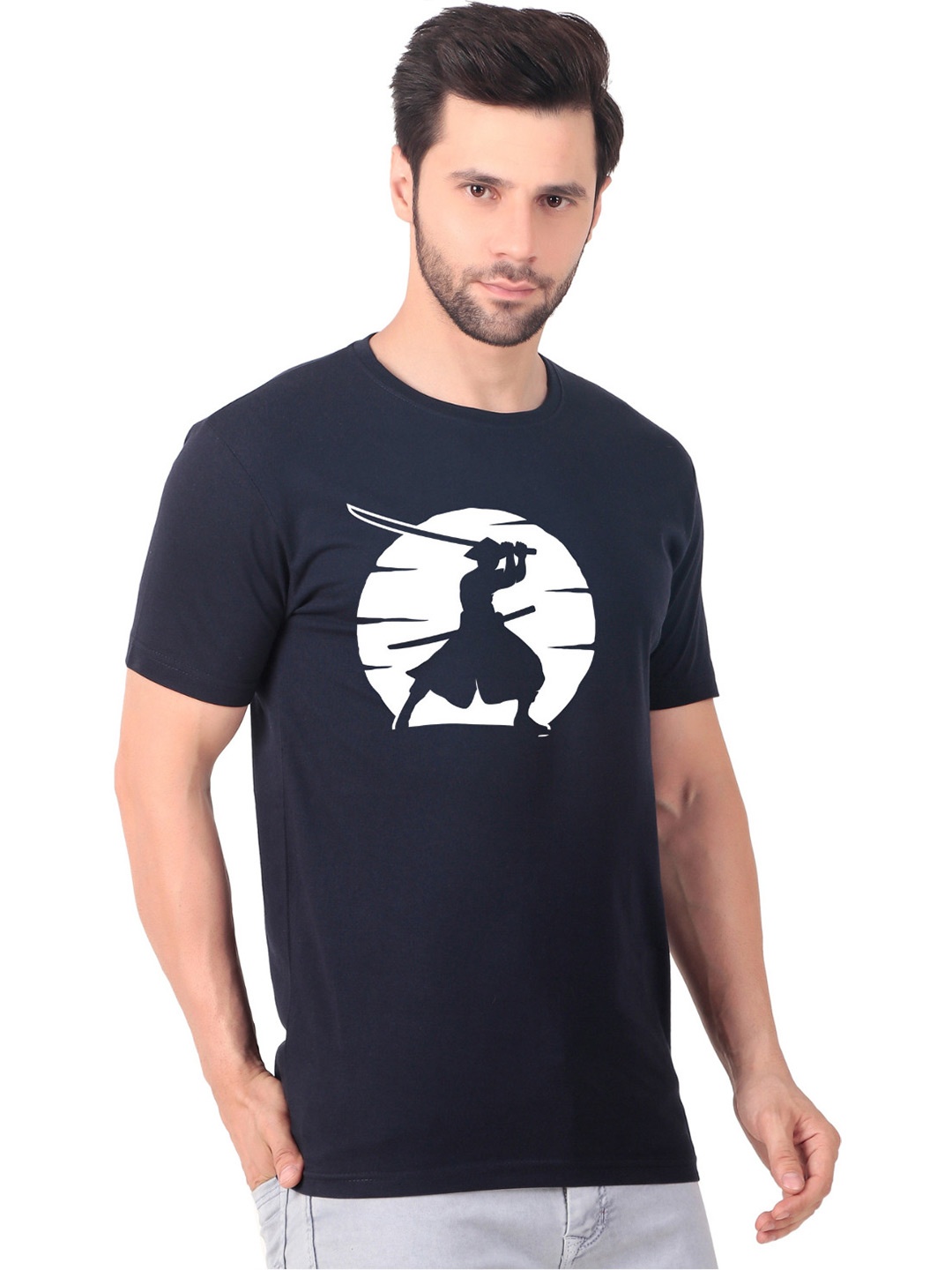 

FABSTIEVE Men New Orleans Pelicans Neymar Printed T-shirt, Navy blue