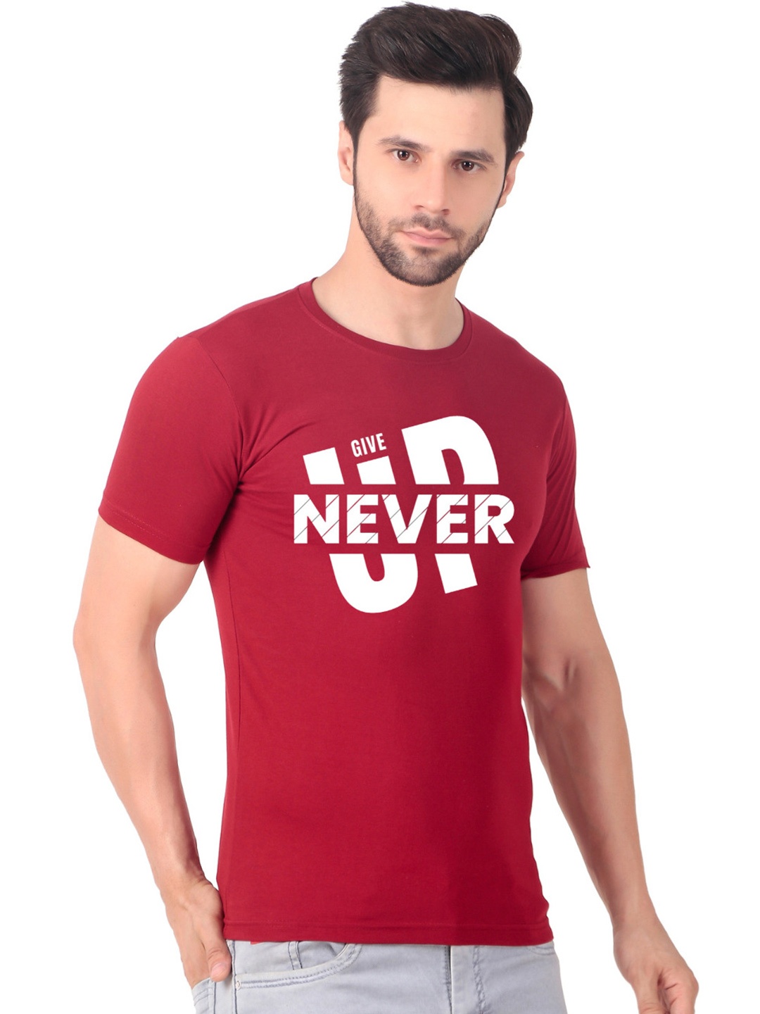 

FABSTIEVE Men New Orleans Pelicans Neymar Printed T-shirt, Red