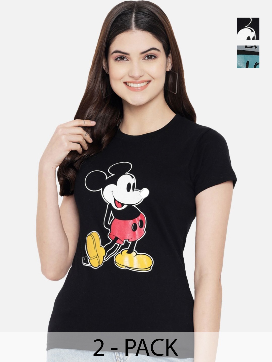 

Dreambe Women Typography Printed T-shirt, Multi