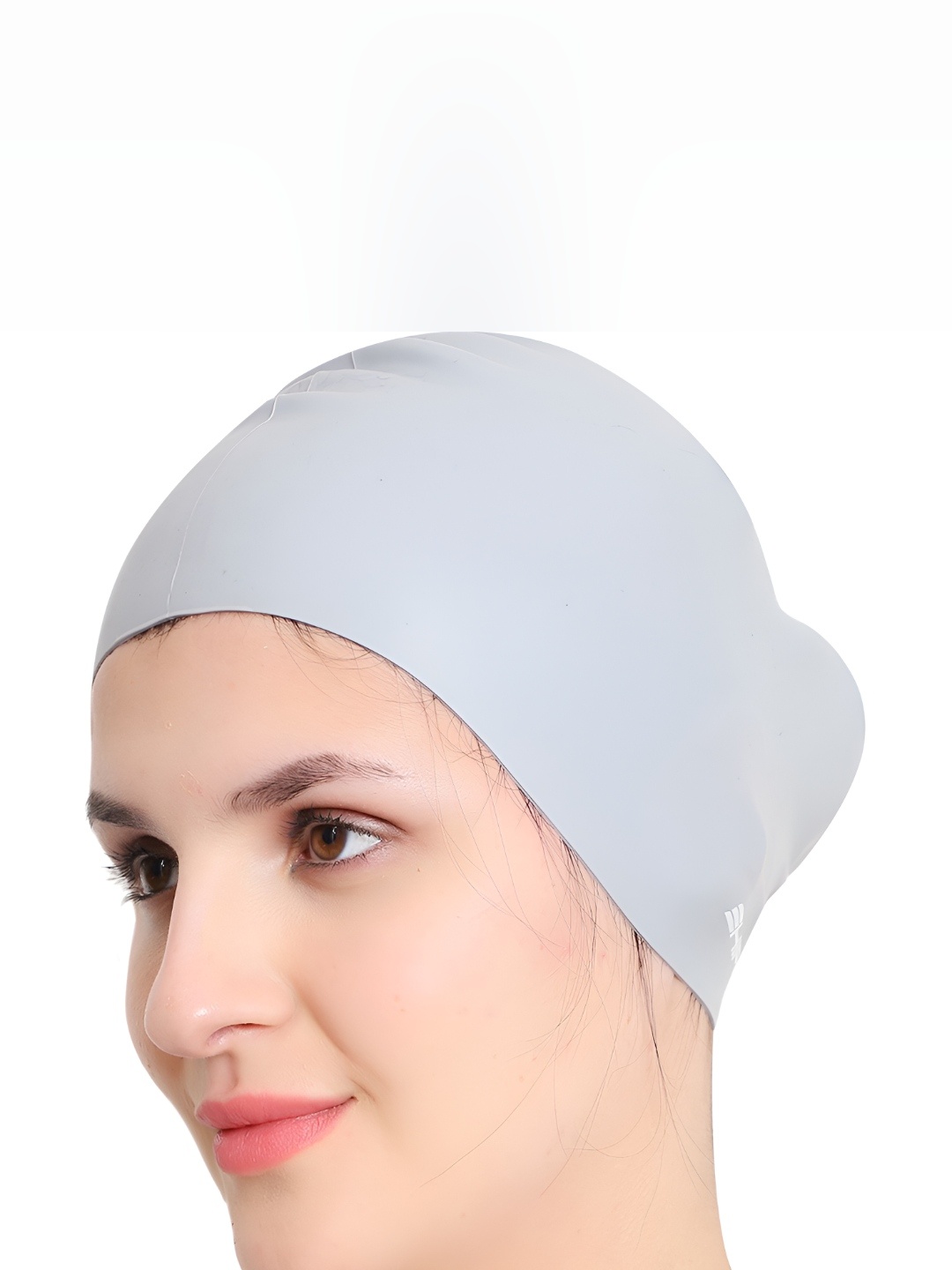 

SHIFTER Anti-Slip Extra Large Silicone Swimming Cap, Grey