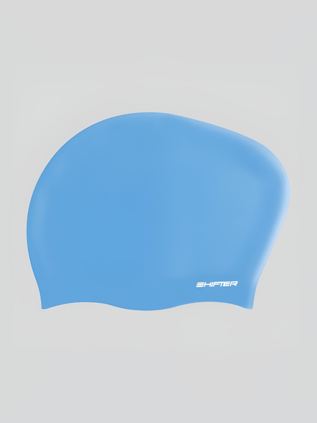 

SHIFTER Silicone Stretchable Swimming Cap, Blue