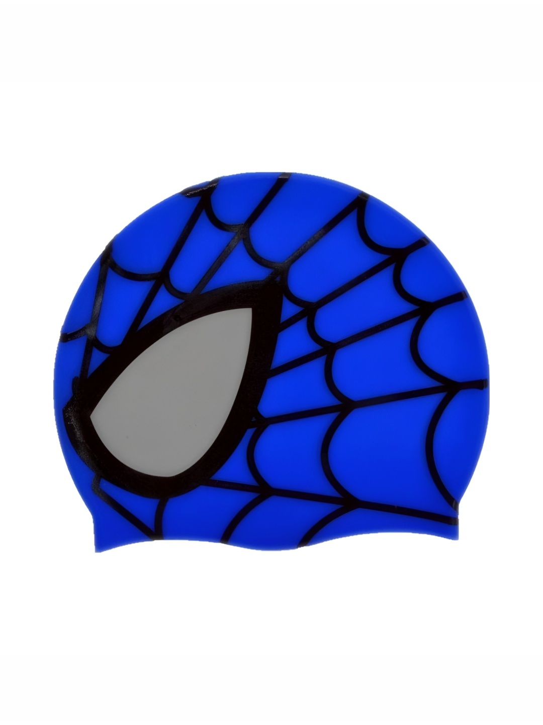 

SHIFTER Kids Spiderman Printed Silicone Swimming Cap, Blue