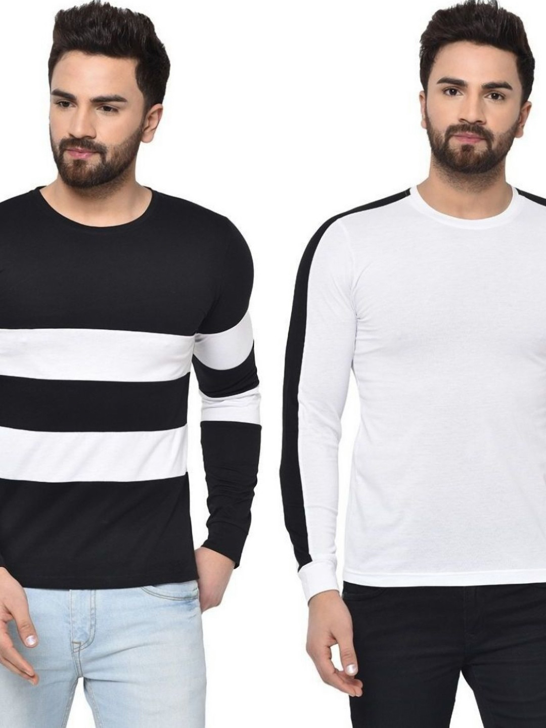 

Unicus Apparel Men Monochrome Pockets T-shirt, White