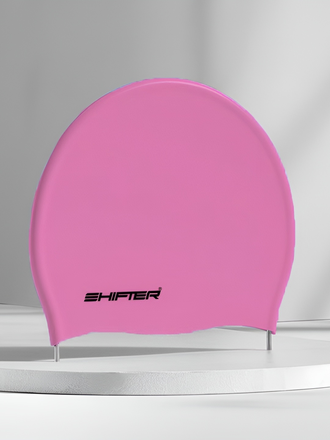 

SHIFTER Anti-Slip Silicone Swimming Cap, Pink