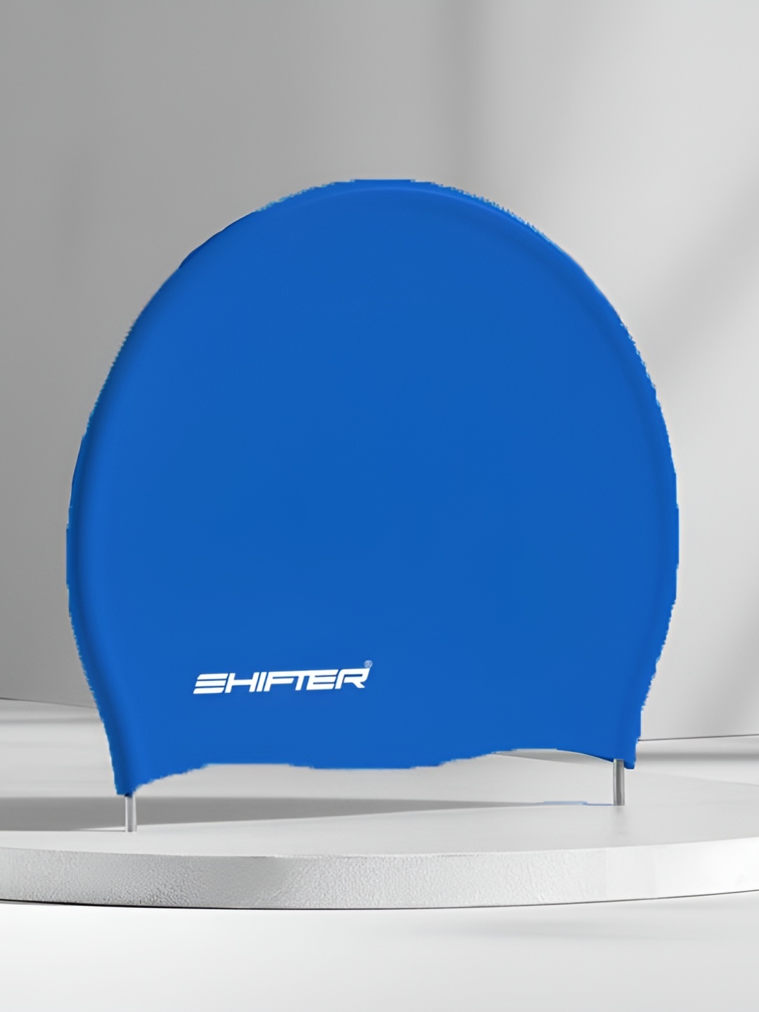 

SHIFTER Anti-Slip Silicone Swimming Cap, Blue