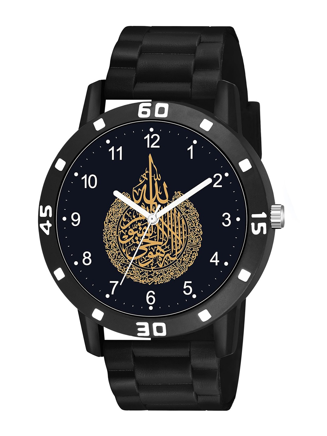 

Gopal Shopcart Unisex Printed Dial & Bracelet Style Straps Analogue Watch AE IS NUM 04-CD, Black