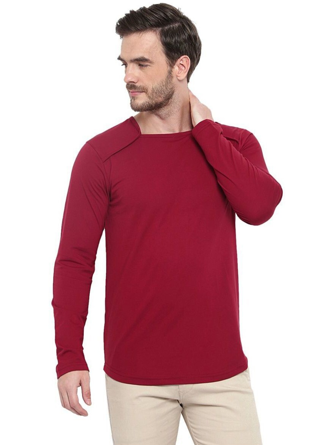

Unicus Apparel Men T-shirt, Maroon