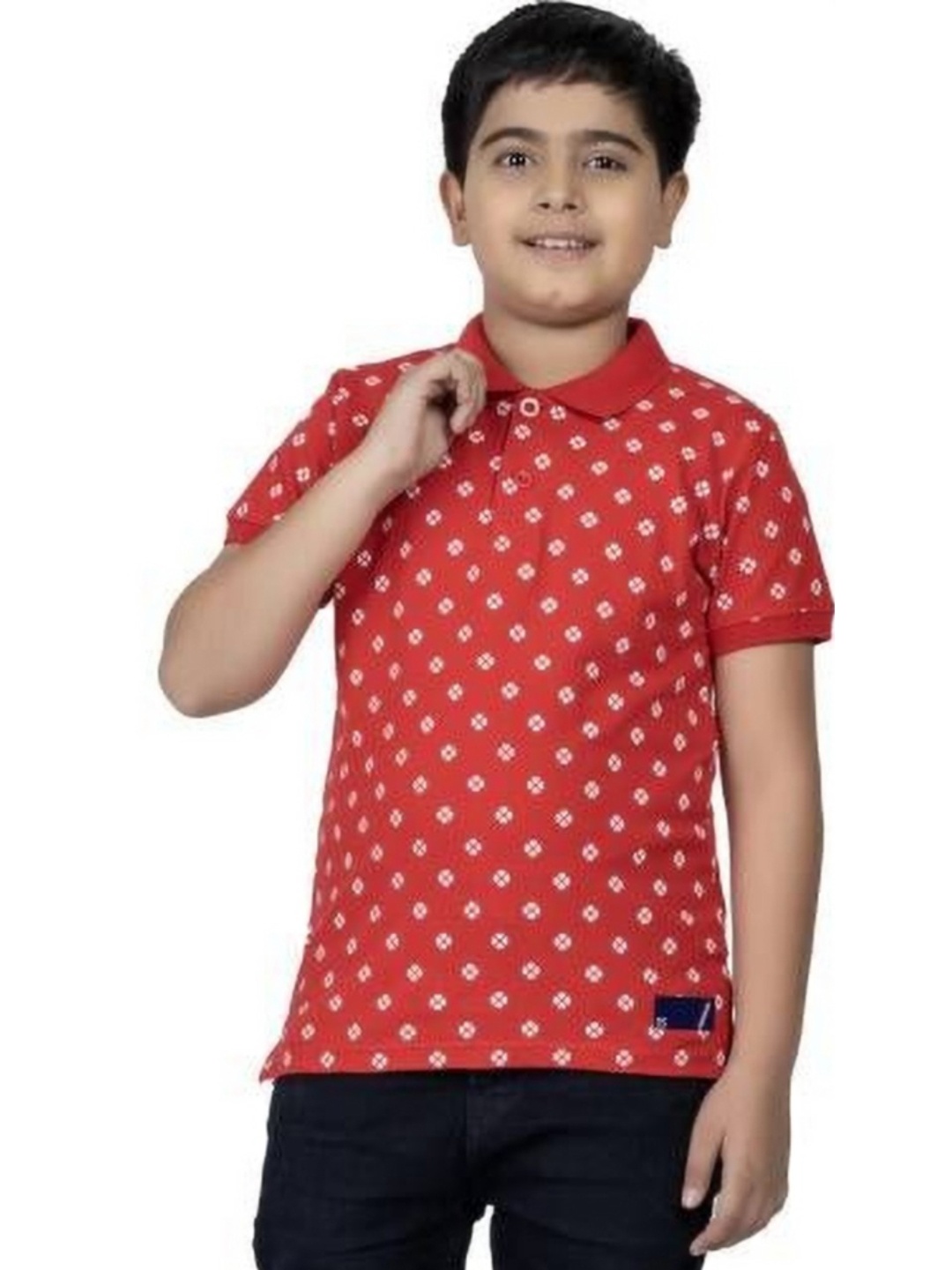 

Killer Boys Printed Pure Cotton T-shirt, Red