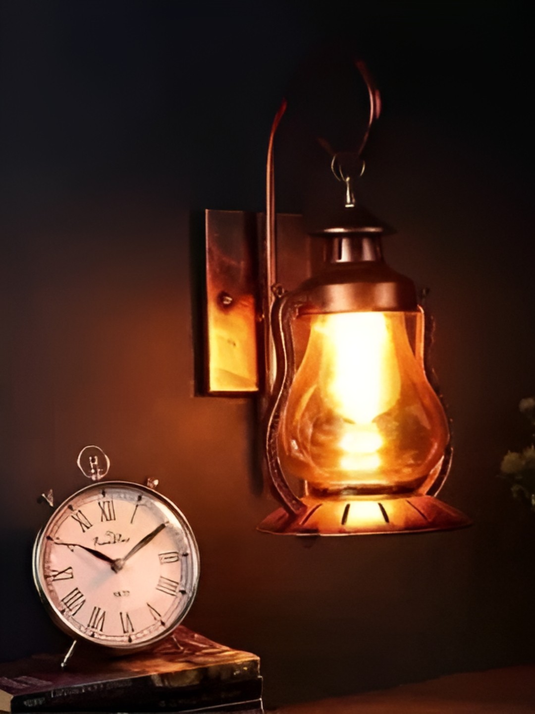 

GAUVIK Black & Transparent Metal Cylinder Shaped Wall Lamp