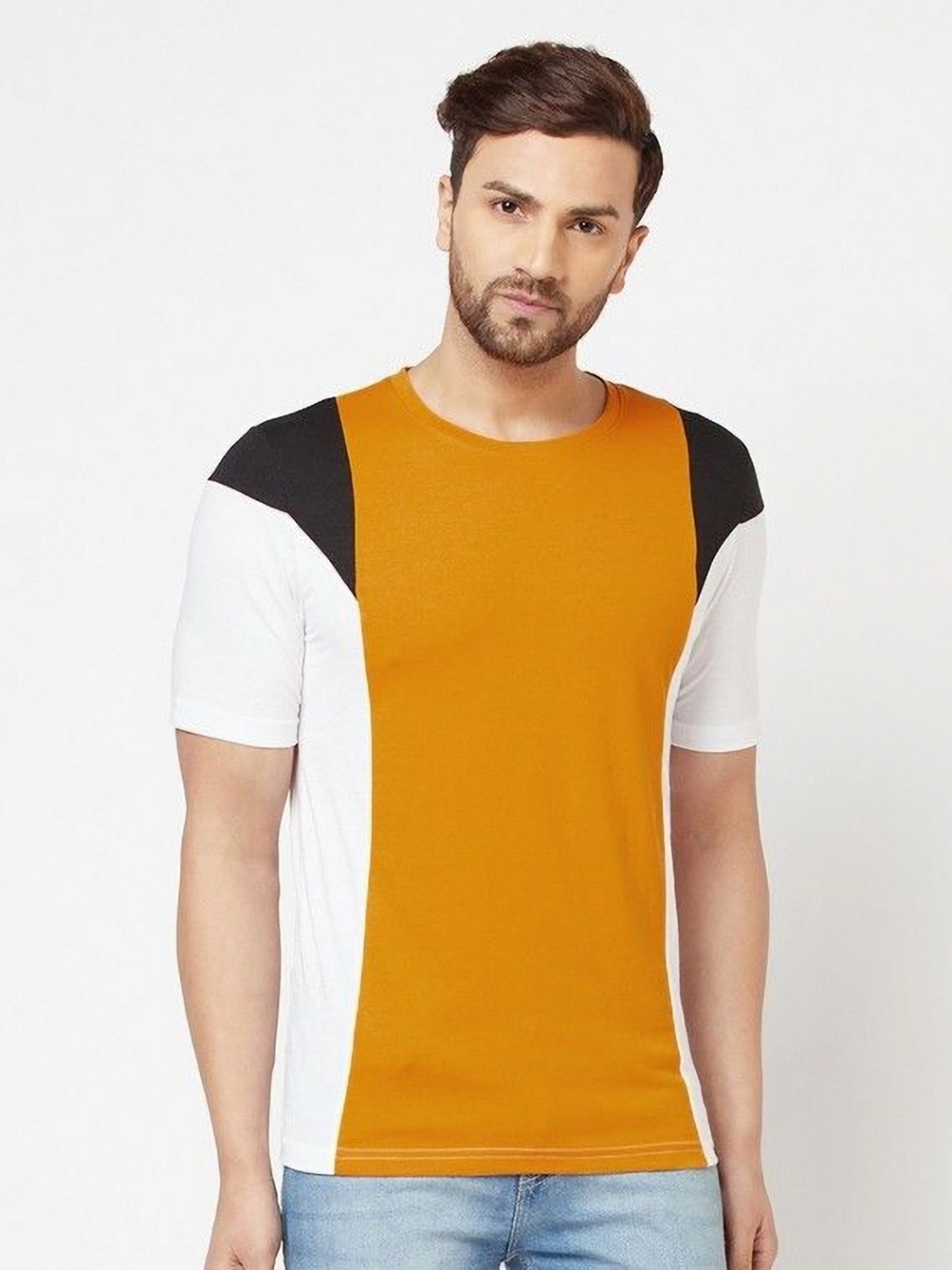

Unicus Apparel Men Hooded Pockets T-shirt, Multi