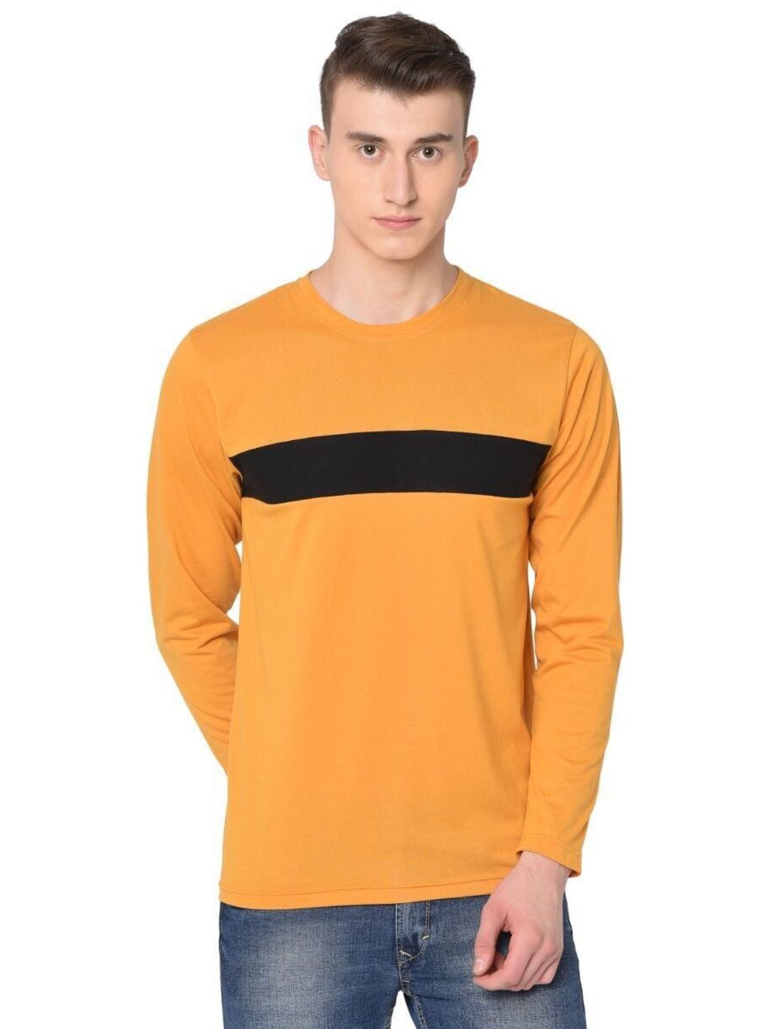 

Unicus Apparel Men Pockets T-shirt, Yellow