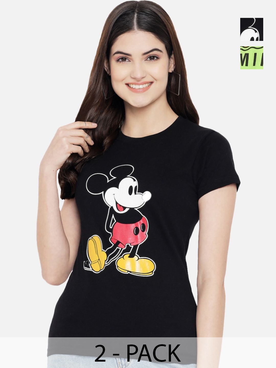 

Dreambe Women Typography Printed T-shirt, Multi