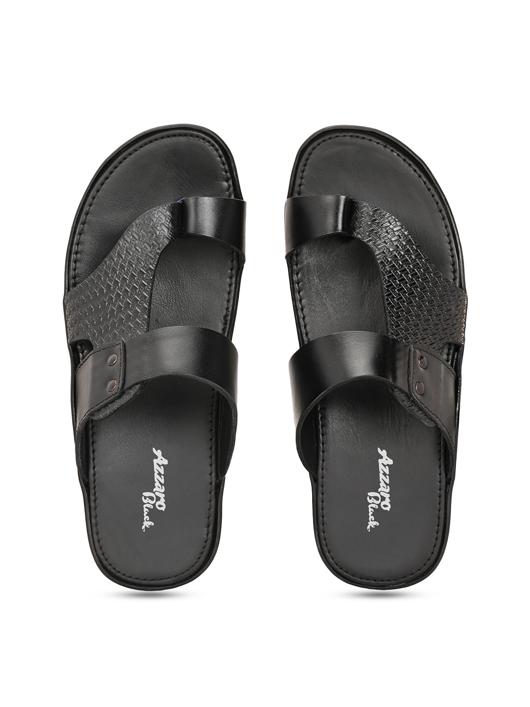 

Azzaro Black Men Comfort Slip-On Sandal