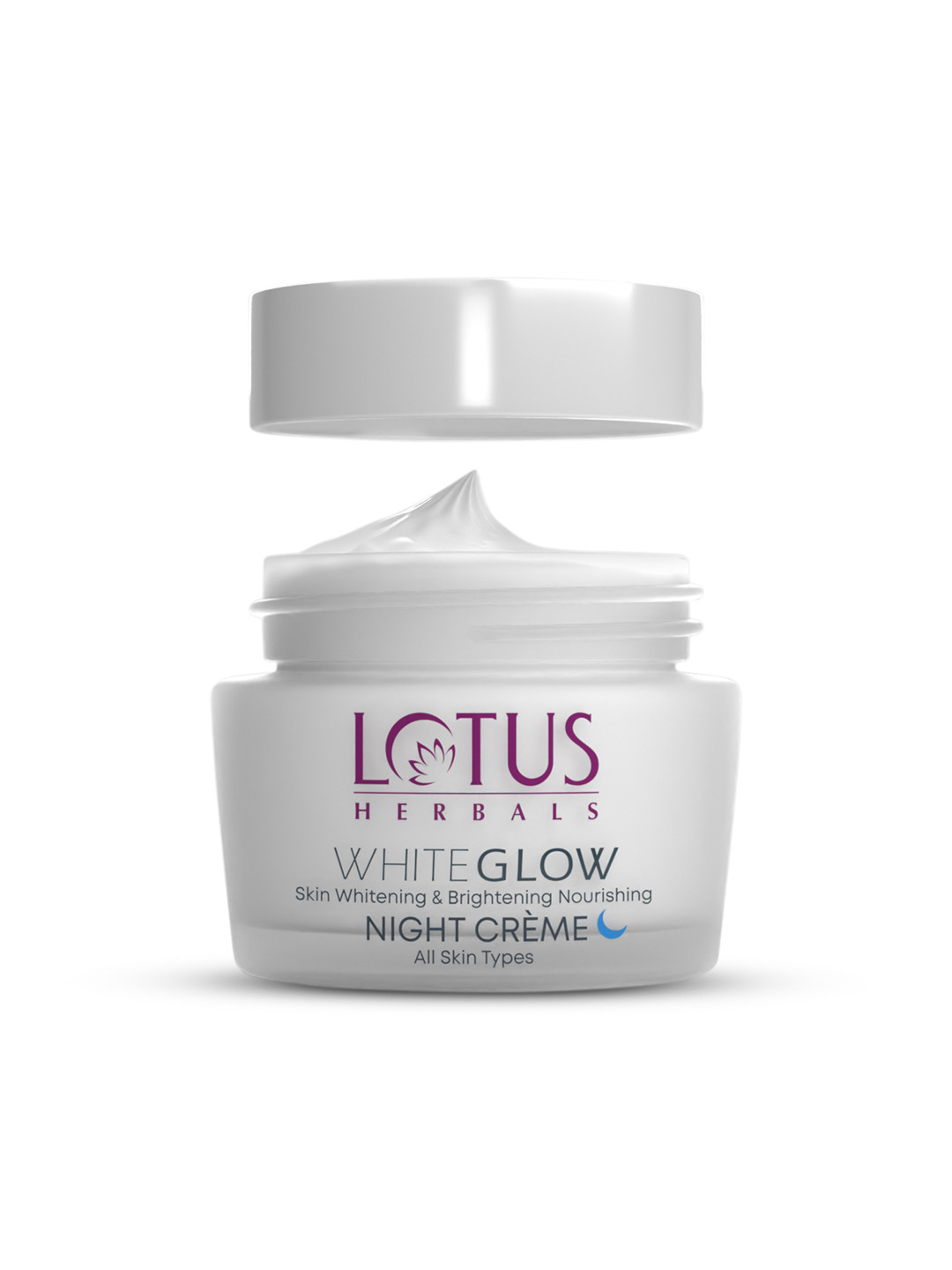 Lotus Herbals Whiteglow Skin Whitening & Brightening Nourishing Night Face Cream - 60 g